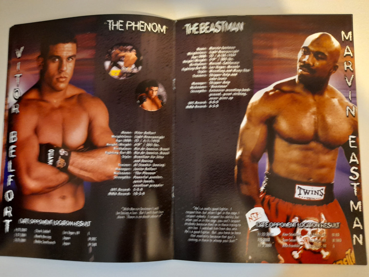UFC 43: Meltdown - Randy Couture Vs chuck Liddell 1 - Official Event Program (2003)