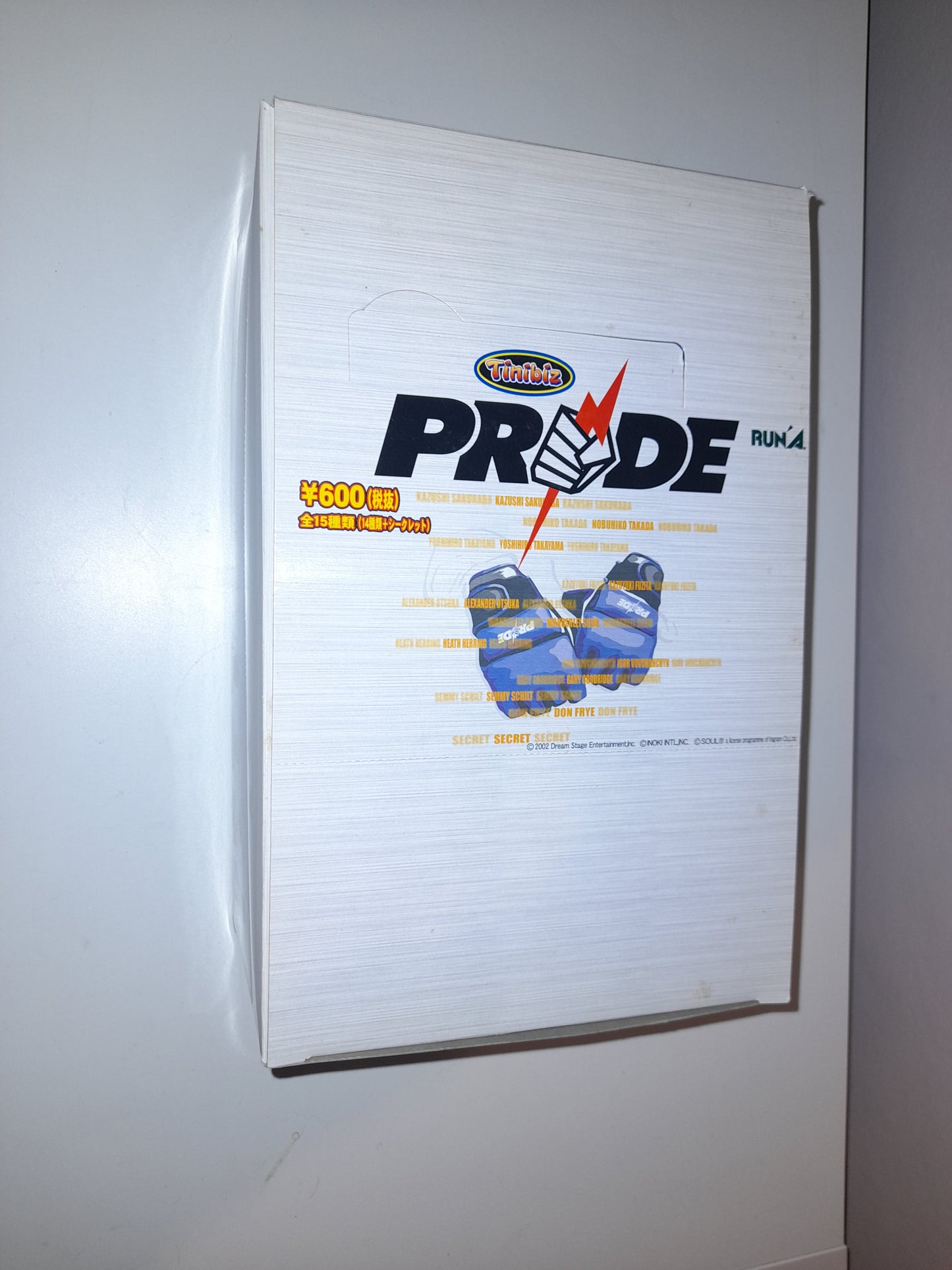 Pride FC Tinibiz Run'A Collectible Minifigure Counter Display with Blind Boxes (2002)