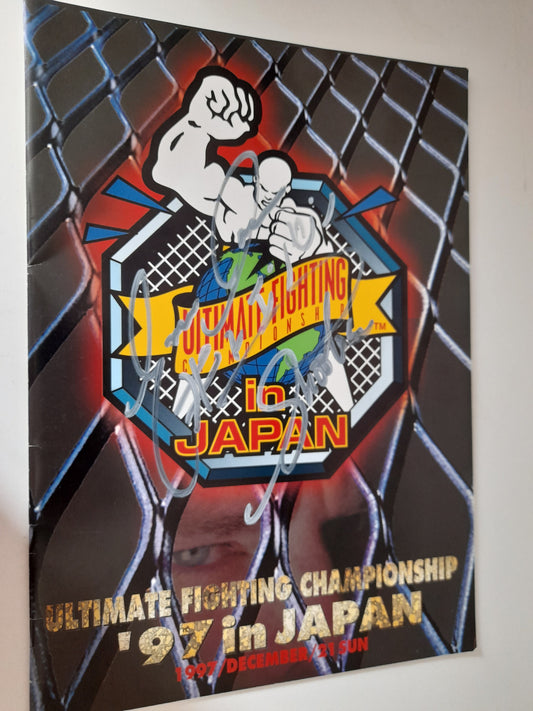 UFC 15.5: Ultimate Japan - Couture Vs Smith - Official Event Program (1997) [AUTOGRAPHED]