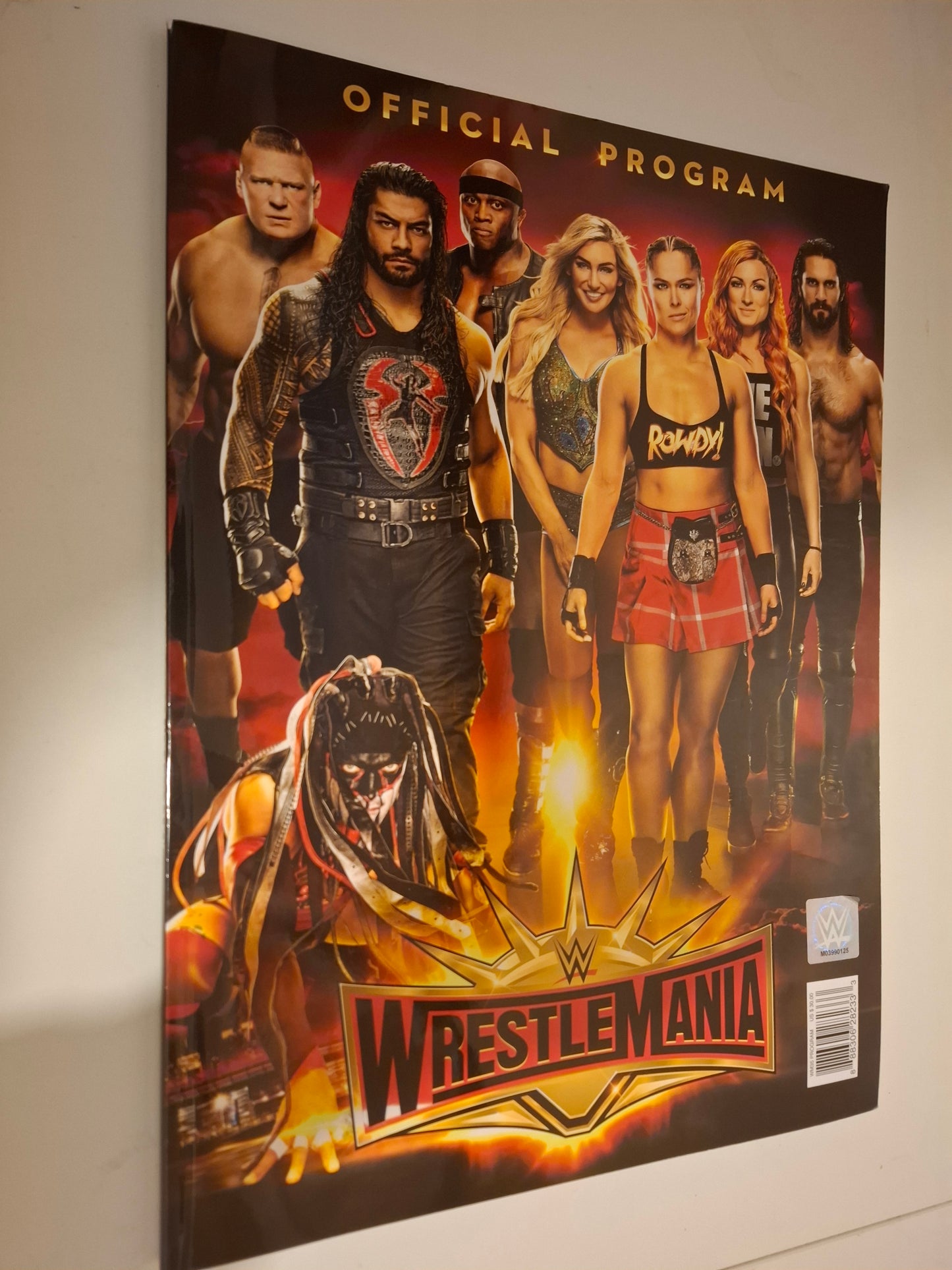 WWF / WWE Wrestling - Wrestlemania 35 - Official Event Program (2019)