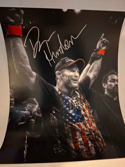 11"x14" Signed Photo - Dan Henderson - USA Shirt  [AUTOGRAPHED]