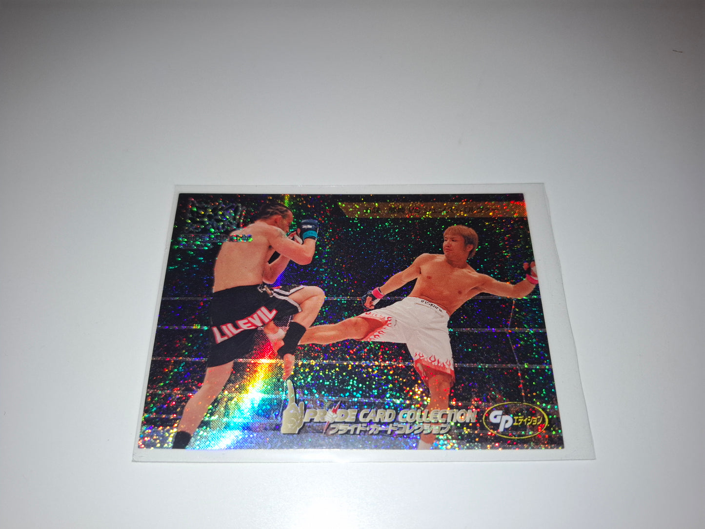 2006 DSE Pride Fighting Championships Trading Card - Sparkle - #111 - Takanori Gomi / Jens Pulver