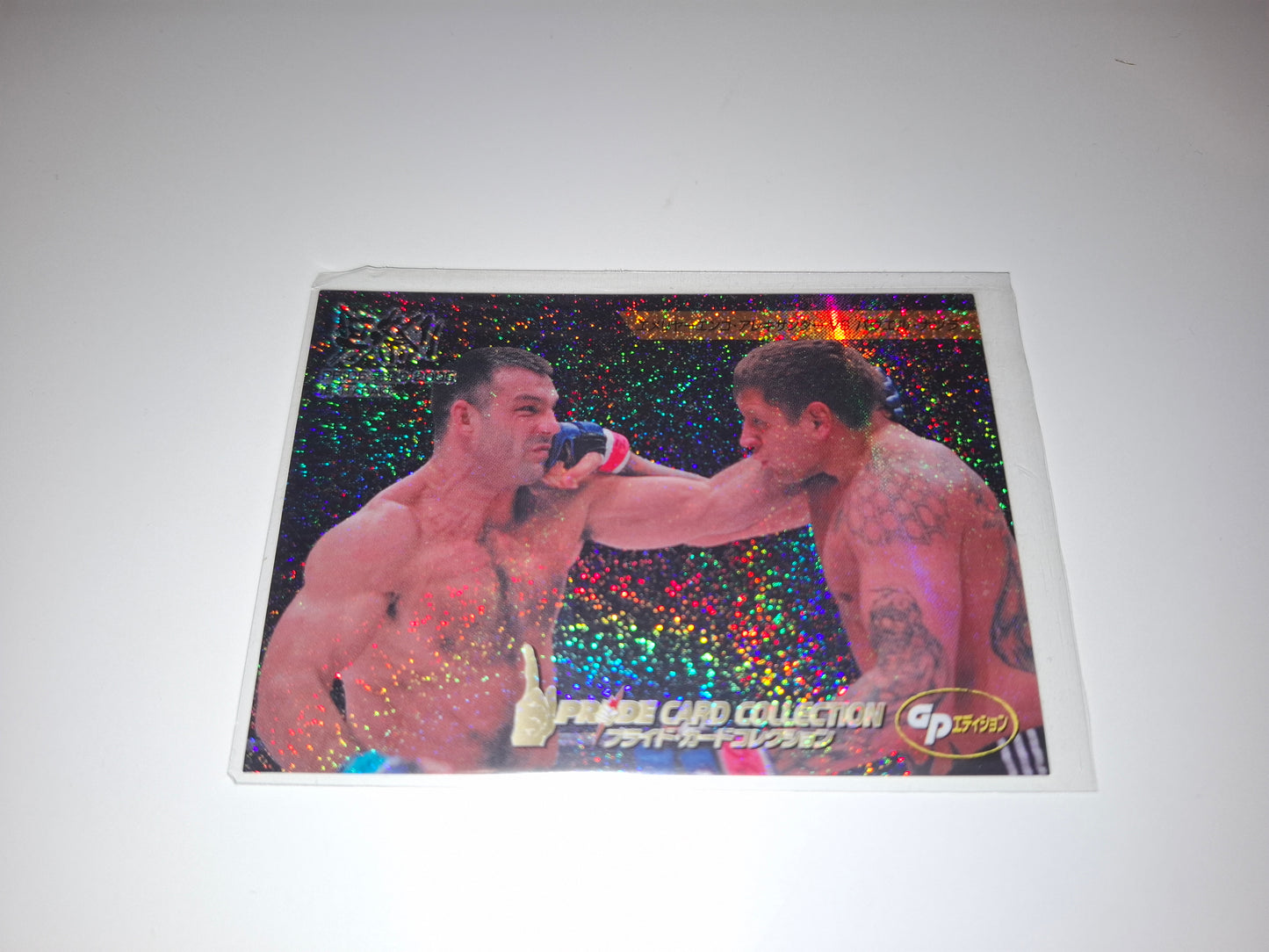 2006 DSE Pride Fighting Championships Trading Card - Sparkle - #119 - Aleks Emelianenko / Pawel Natsula