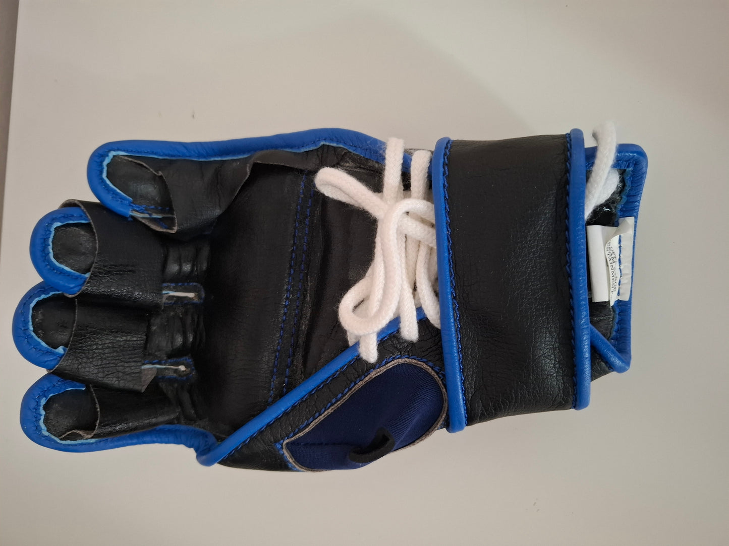 Fedor Emilianenko Signed PRIDE FC "Whitebolts" Official MMA Glove - V2 - Blue - Left Hand - Size L - DSE - [AUTOGRAPHED]