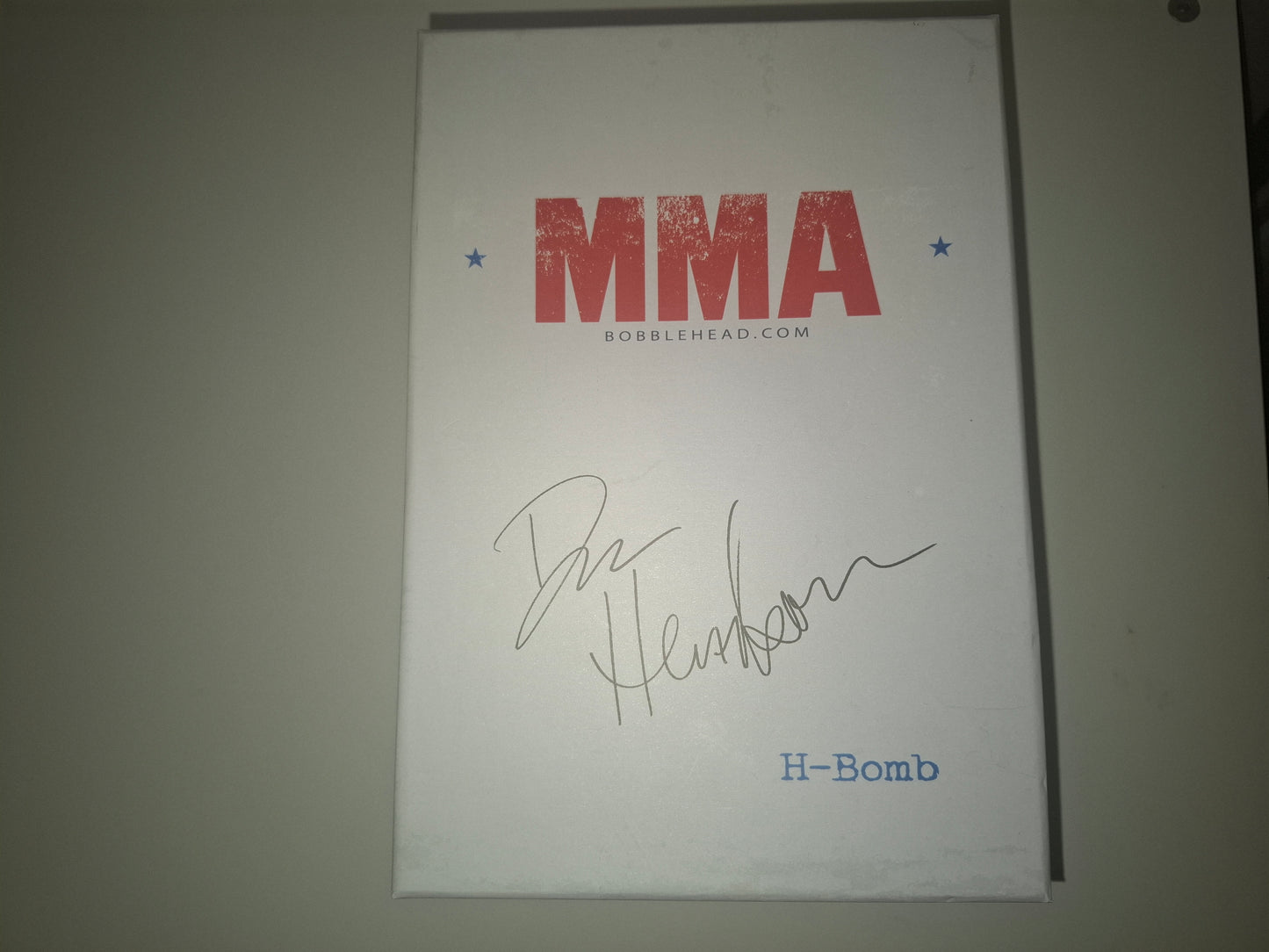 Dan Henderson - Limited Edition - Hand Painted Boxed Bobblehead (NEW)