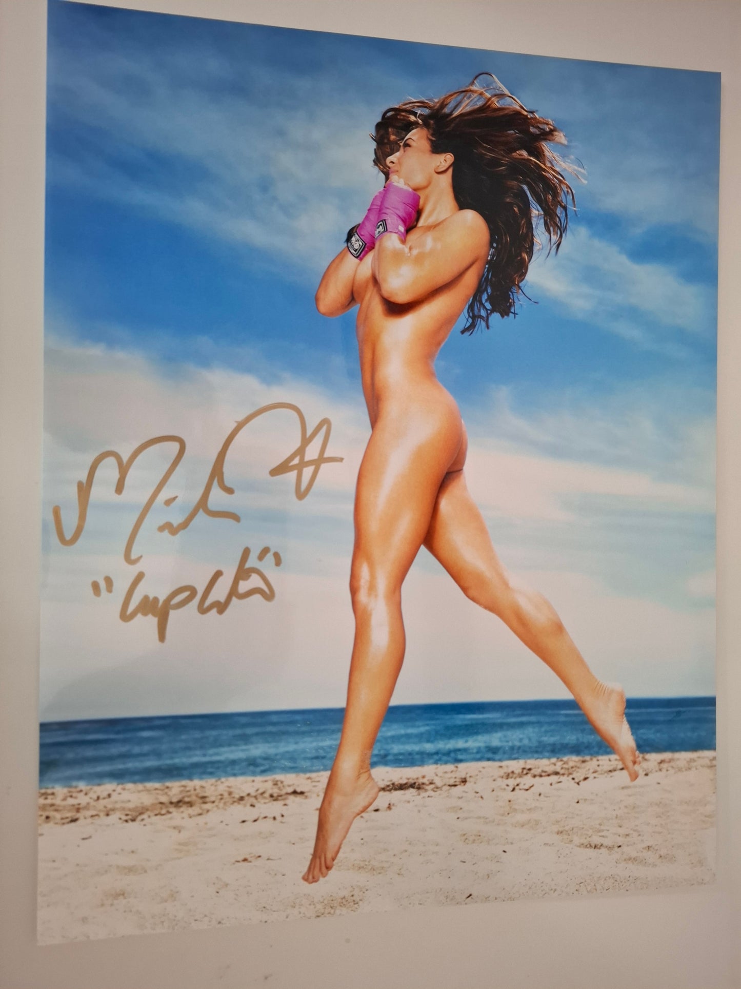 11"x14" Signed Photo - Miesha Tate - ESPN "The Body" Shoot [AUTOGRAPHED]