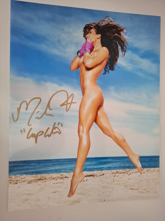 11"x14" Signed Photo - Miesha Tate - ESPN "The Body" Shoot [AUTOGRAPHED]