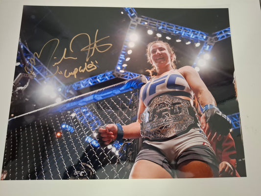 11"x14" Signed Photo - Miesha Tate - Champ [AUTOGRAPHED]