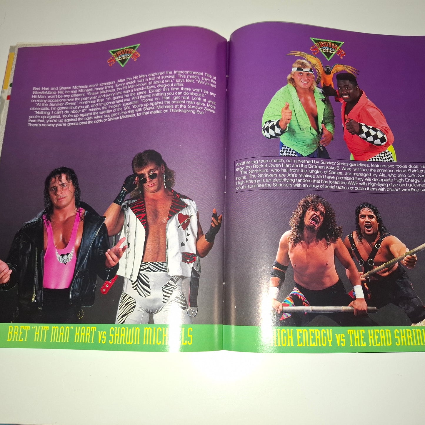 WWF Wrestling - Survivor Series 92 - Official Event Program (1992)