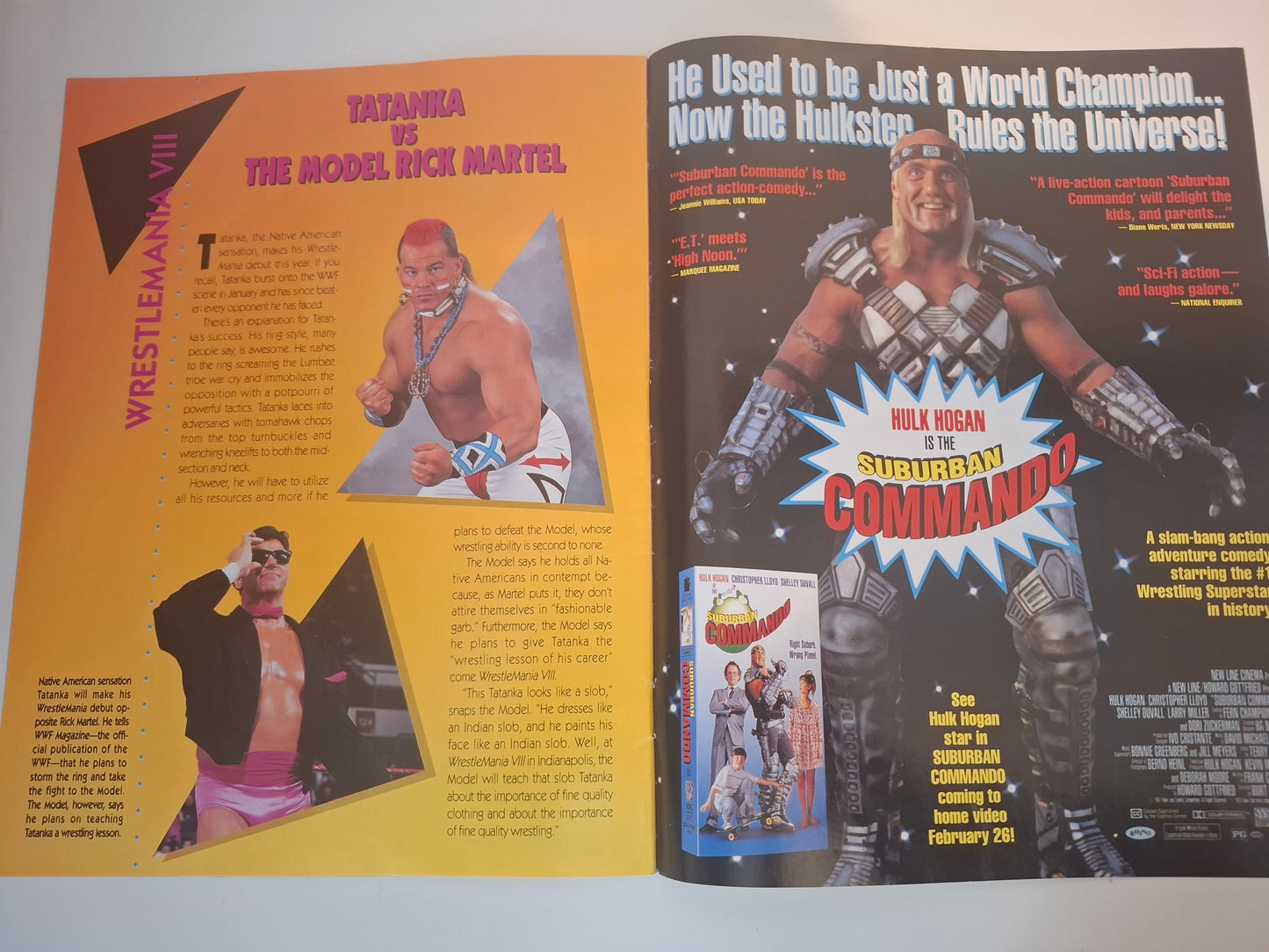 WWF Wrestling - Wrestlemania 8 - Official Event Program (1992)