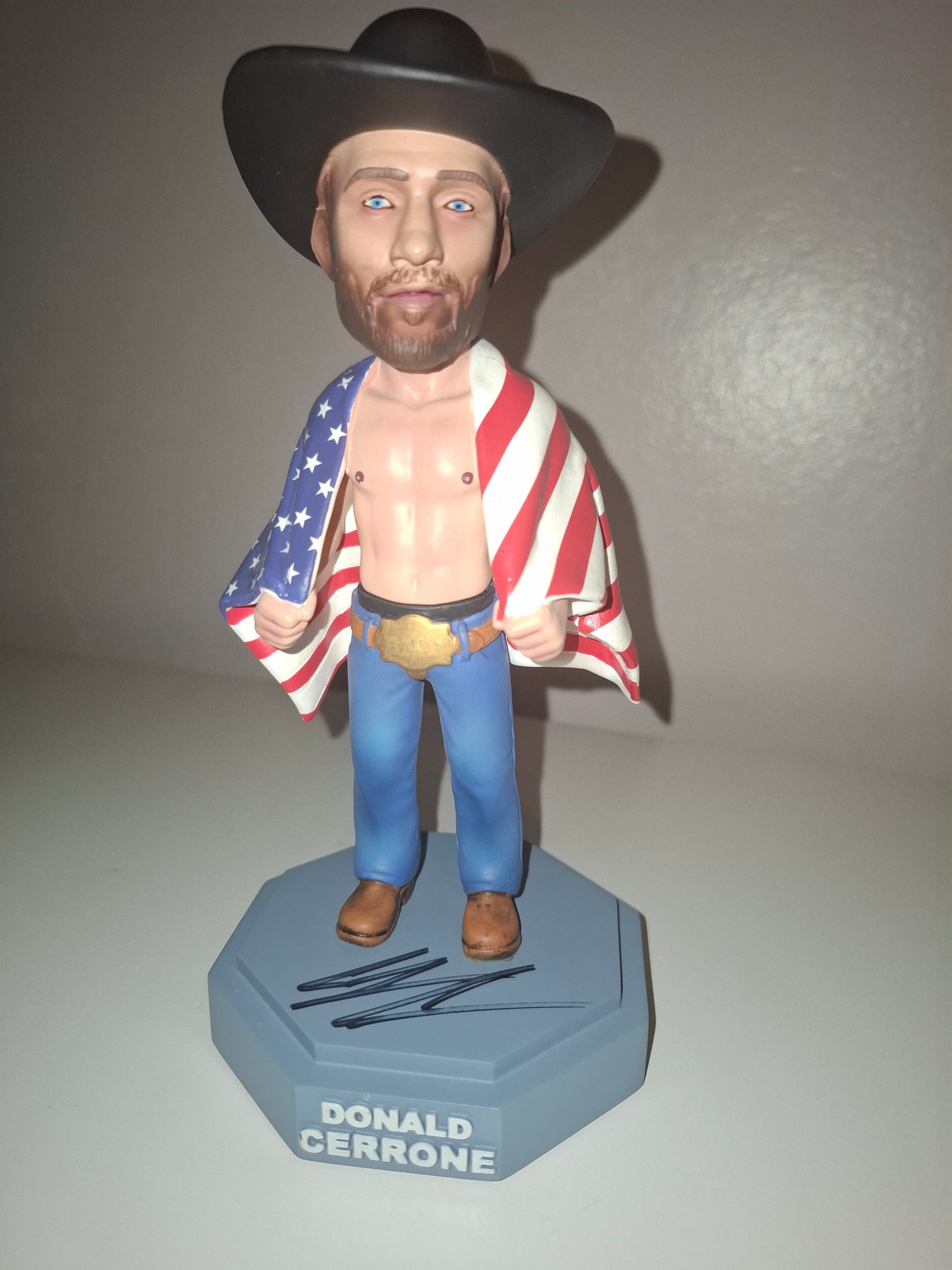 Donald "Cowboy" Cerrone - Limited Edition - Hand Painted Boxed Bobblehead (NEW) [AUTOGRAPHED]