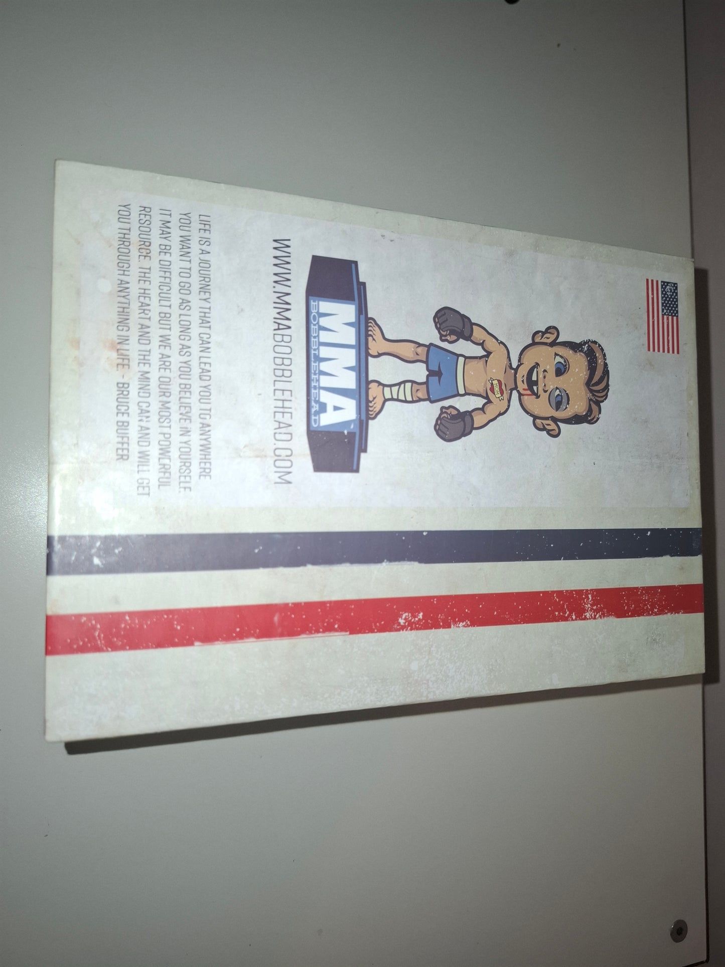 Bruce Buffer - Limited Edition - Hand Painted Boxed Bobblehead (NEW) [AUTOGRAPHED]