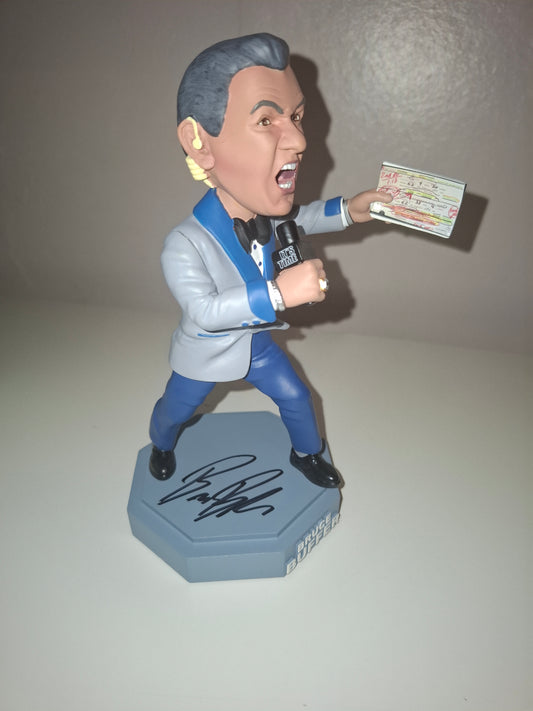 Bruce Buffer - Limited Edition - Hand Painted Boxed Bobblehead (NEW) [AUTOGRAPHED]