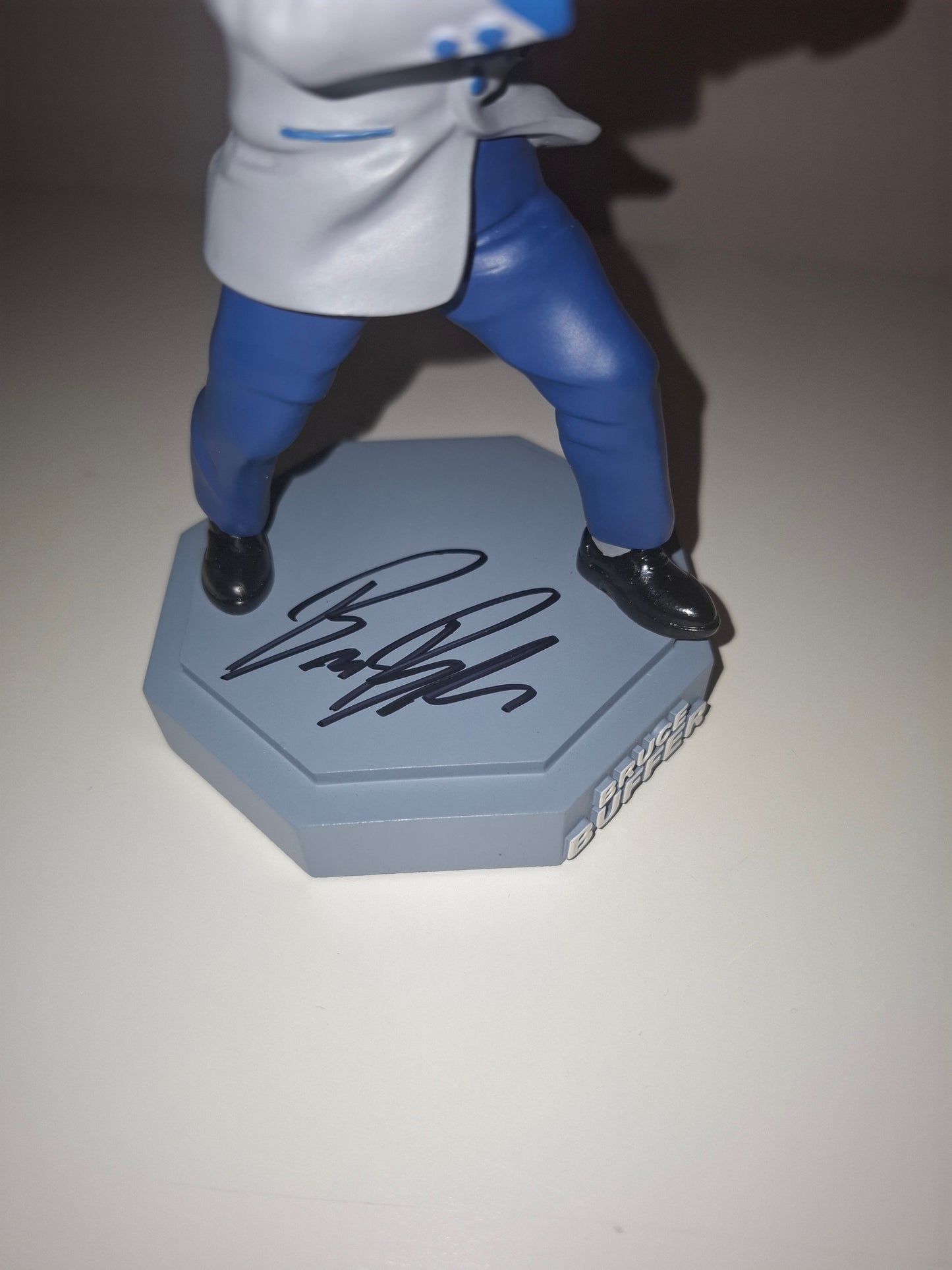 Bruce Buffer - Limited Edition - Hand Painted Boxed Bobblehead (NEW) [AUTOGRAPHED]