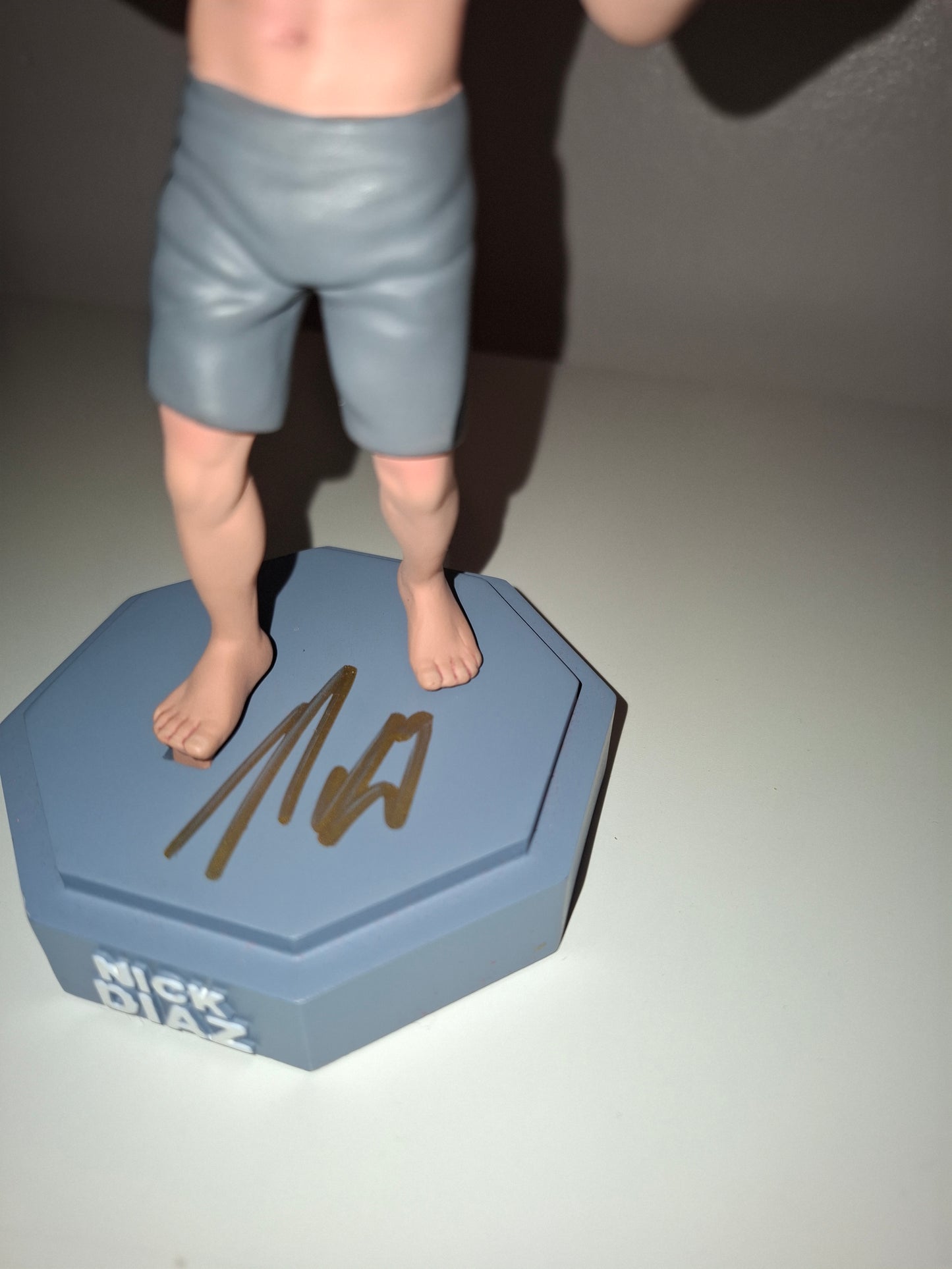 Nick Diaz - Limited Edition - Hand Painted Boxed Bobblehead (NEW) [AUTOGRAPHED]