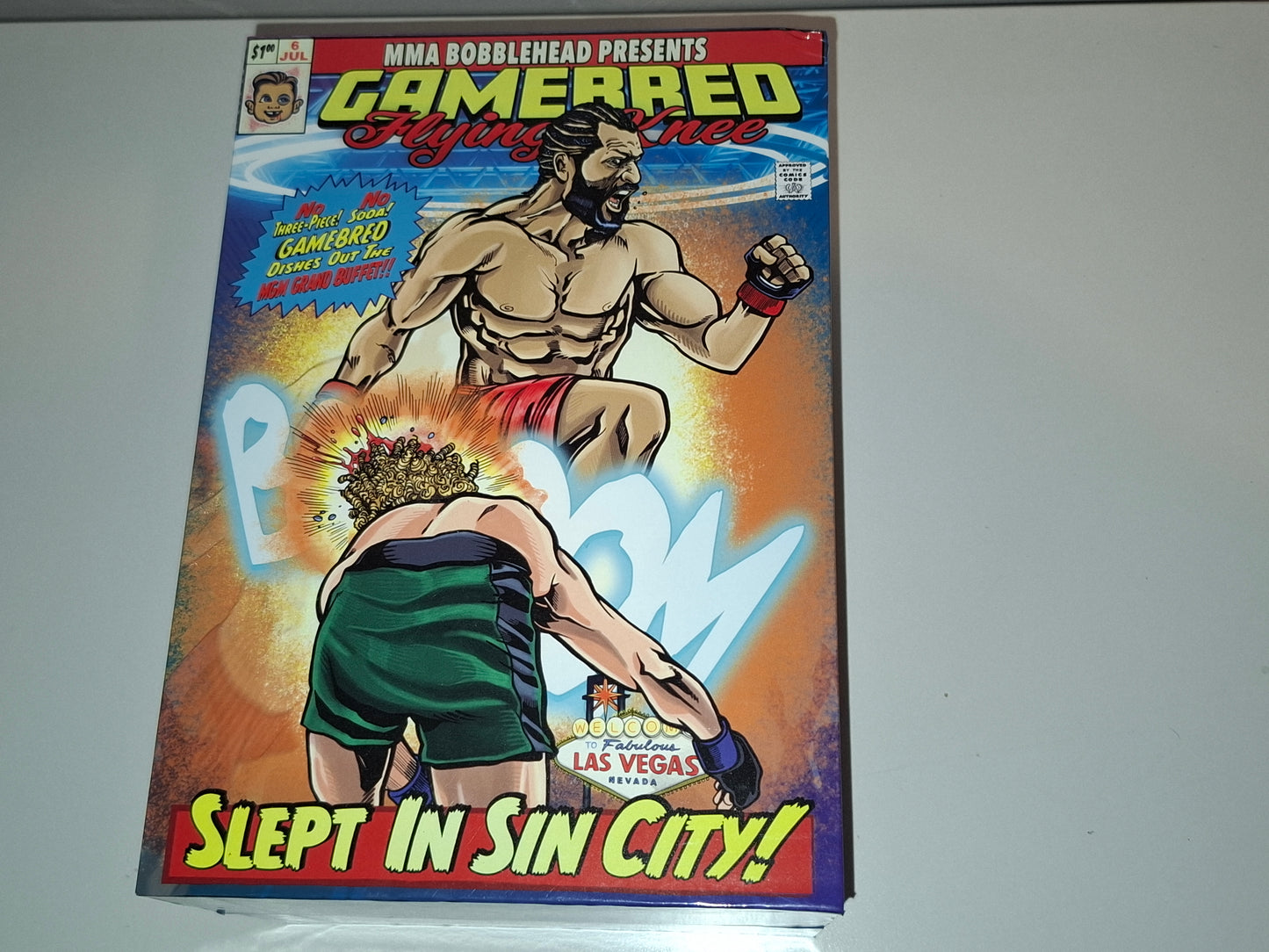 Jorge Masvidal - Limited Edition - Hand Painted Boxed Bobblehead [AUTOGRAPHED]