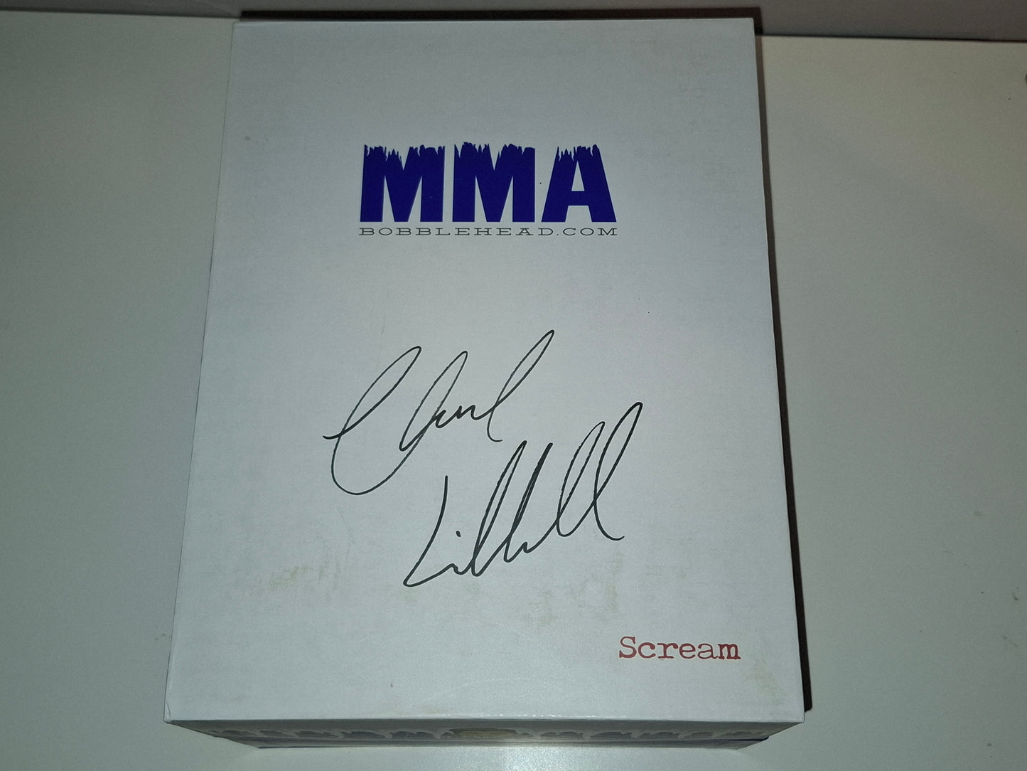 Chuck "The Iceman" Liddell - Limited Edition - Hand Painted Boxed Bobblehead (NEW) [AUTOGRAPHED]