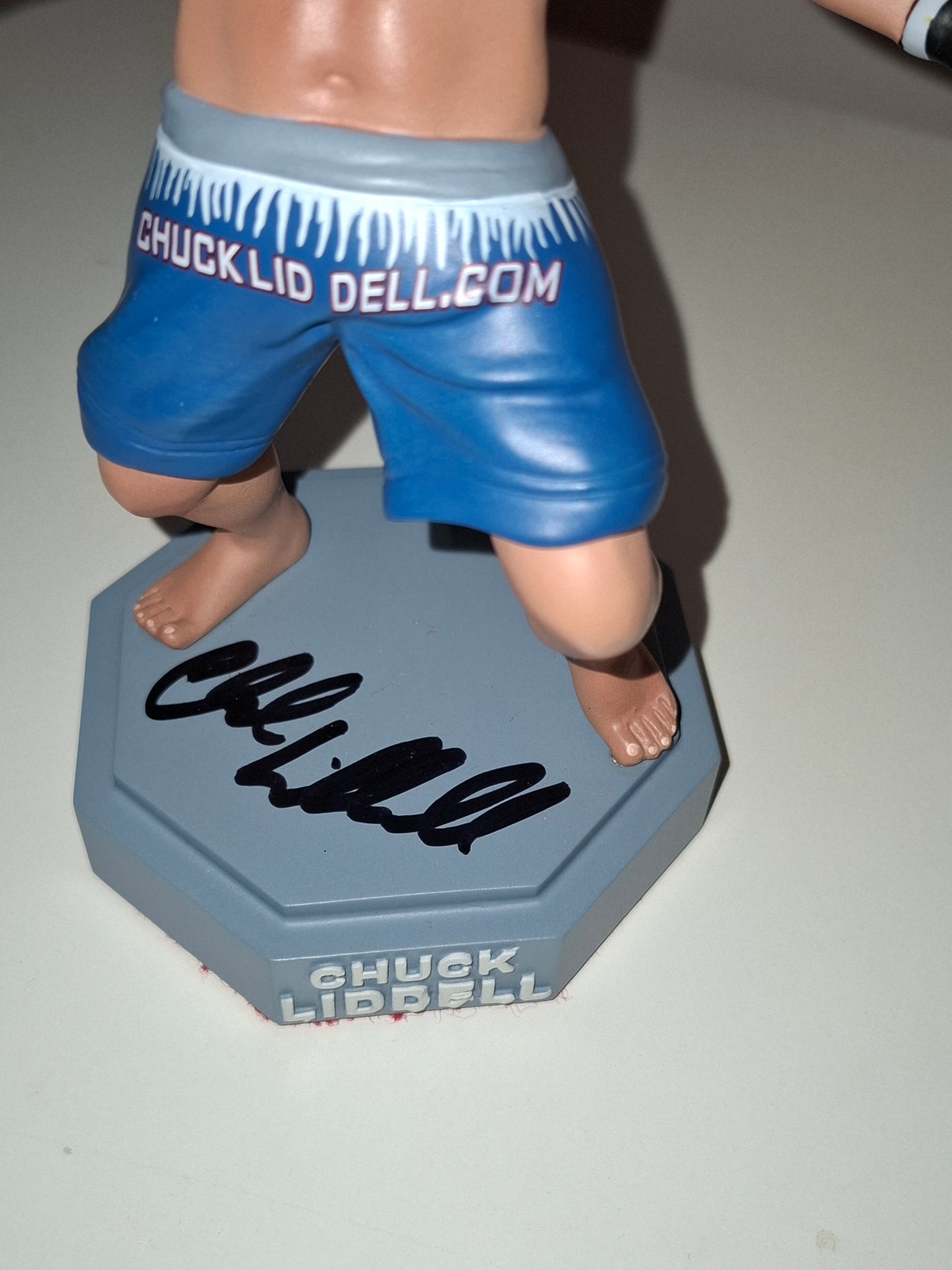 Chuck "The Iceman" Liddell - Limited Edition - Hand Painted Boxed Bobblehead (NEW) [AUTOGRAPHED]