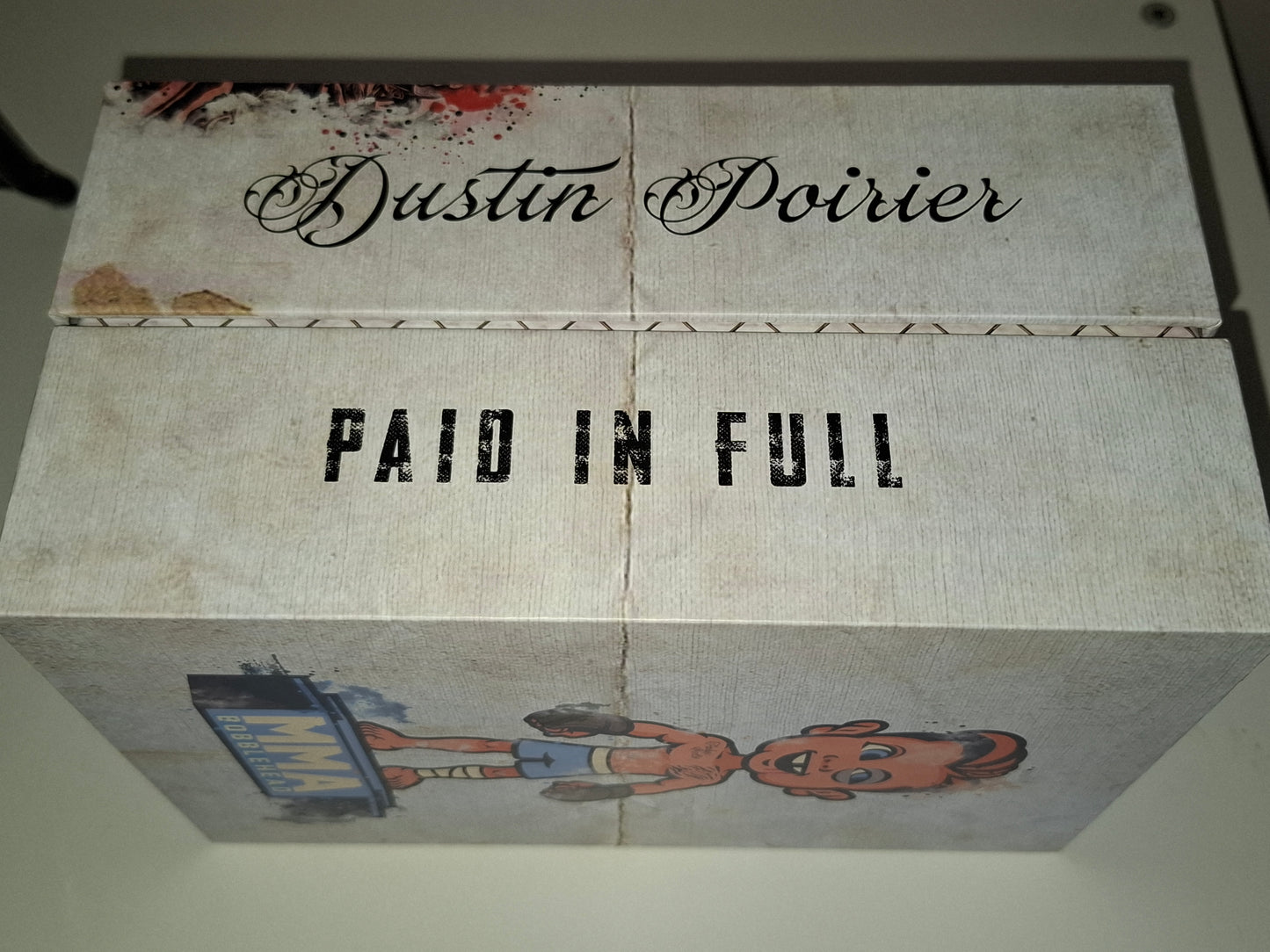 Dustin Poirier - Limited Edition - Hand Painted Boxed Bobblehead (NEW) [AUTOGRAPHED]