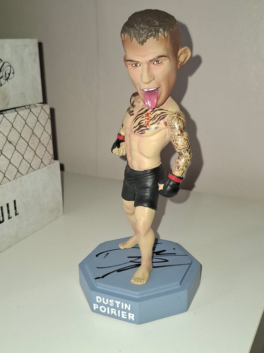 Dustin Poirier - Limited Edition - Hand Painted Boxed Bobblehead (NEW) [AUTOGRAPHED]