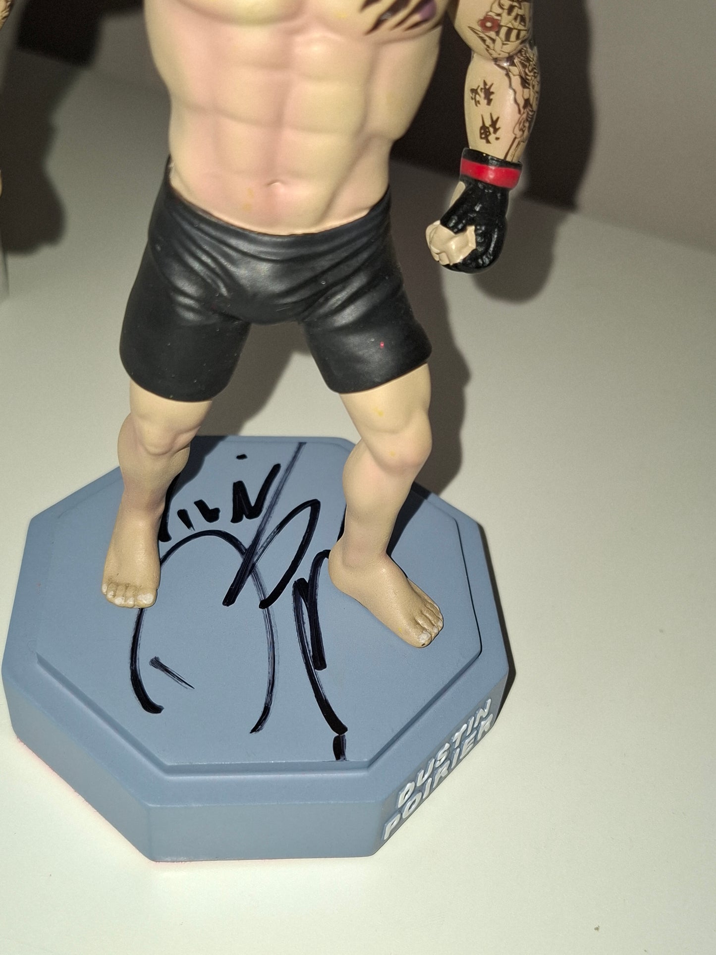 Dustin Poirier - Limited Edition - Hand Painted Boxed Bobblehead (NEW) [AUTOGRAPHED]