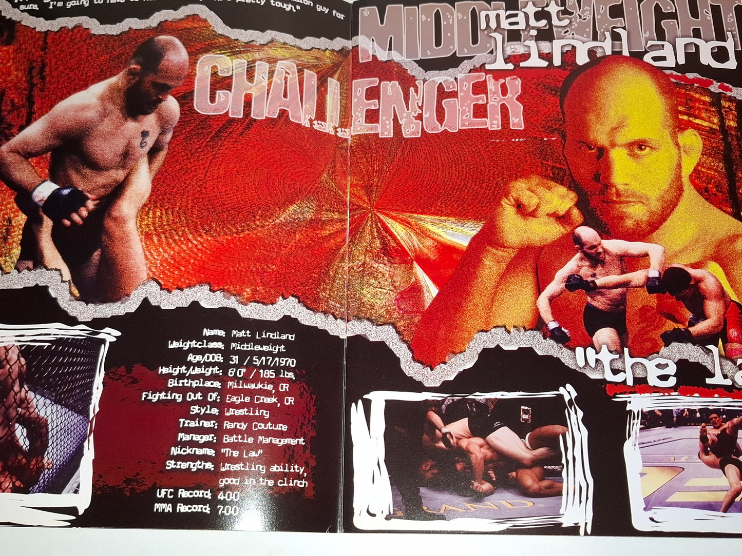 UFC 37: High Impact - Murilo Bustamante Vs Matt Lindland - Official Event Program (2002)