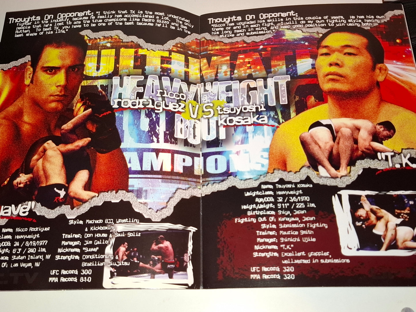 UFC 37: High Impact - Murilo Bustamante Vs Matt Lindland - Official Event Program (2002)