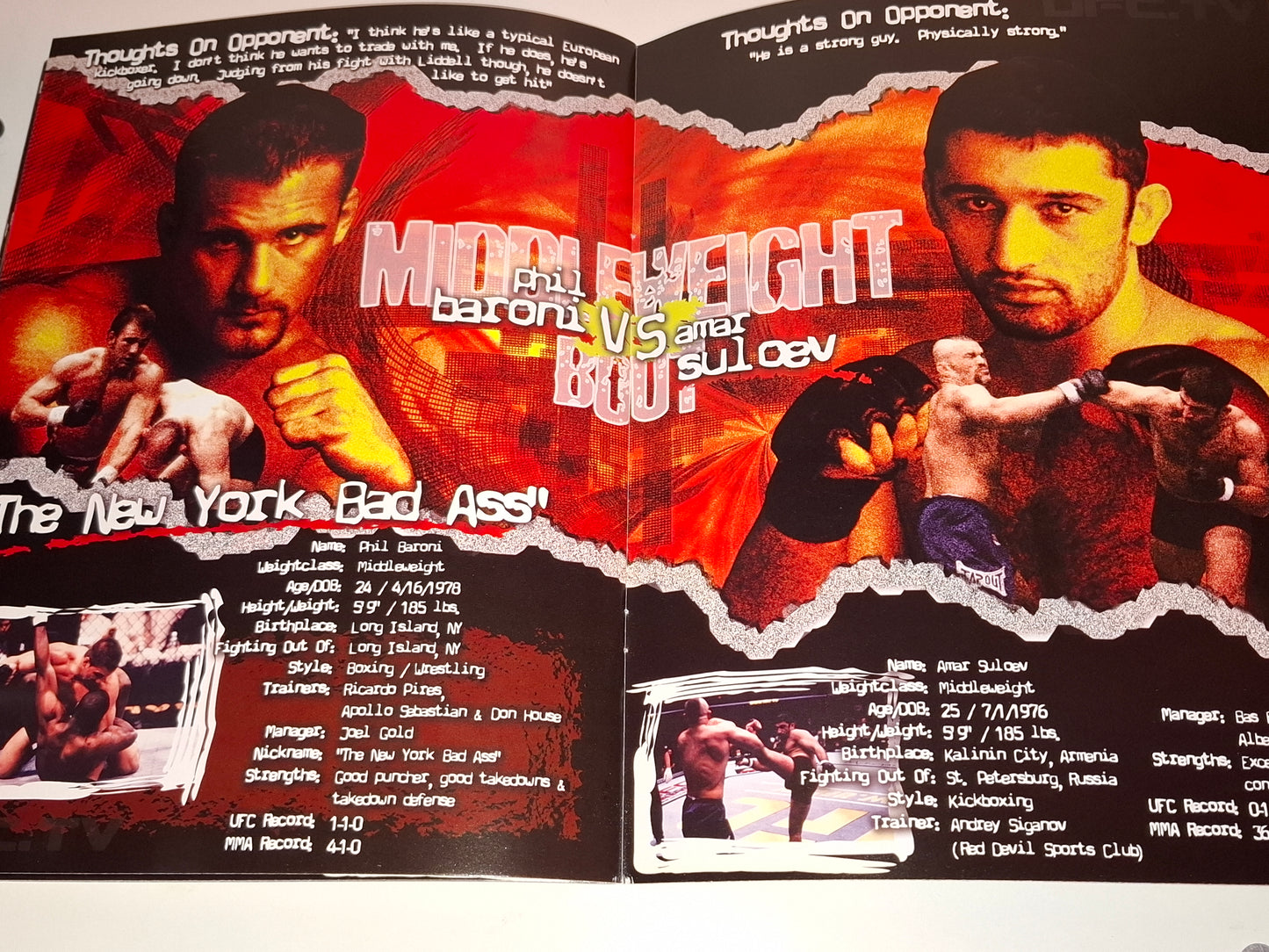 UFC 37: High Impact - Murilo Bustamante Vs Matt Lindland - Official Event Program (2002)