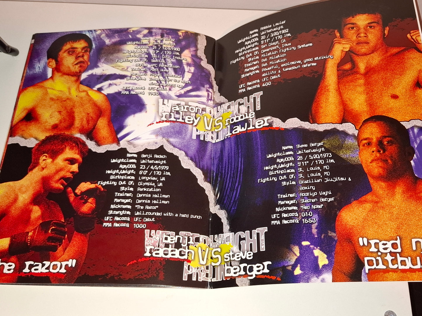 UFC 37: High Impact - Murilo Bustamante Vs Matt Lindland - Official Event Program (2002)