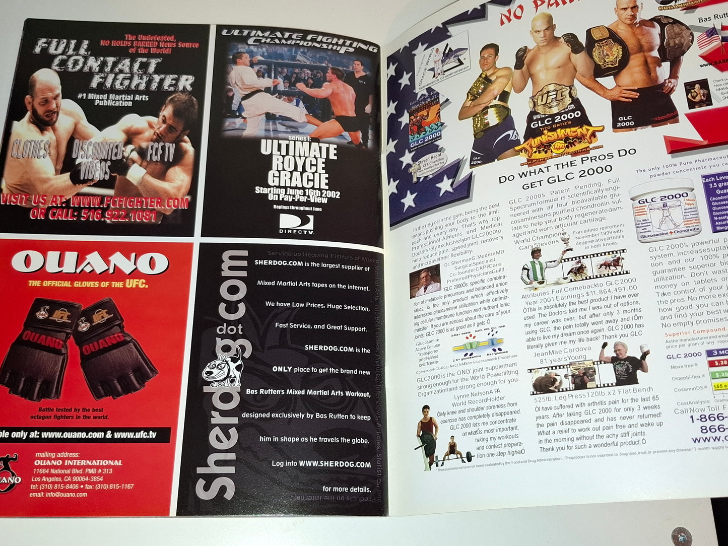 UFC 37: High Impact - Murilo Bustamante Vs Matt Lindland - Official Event Program (2002)