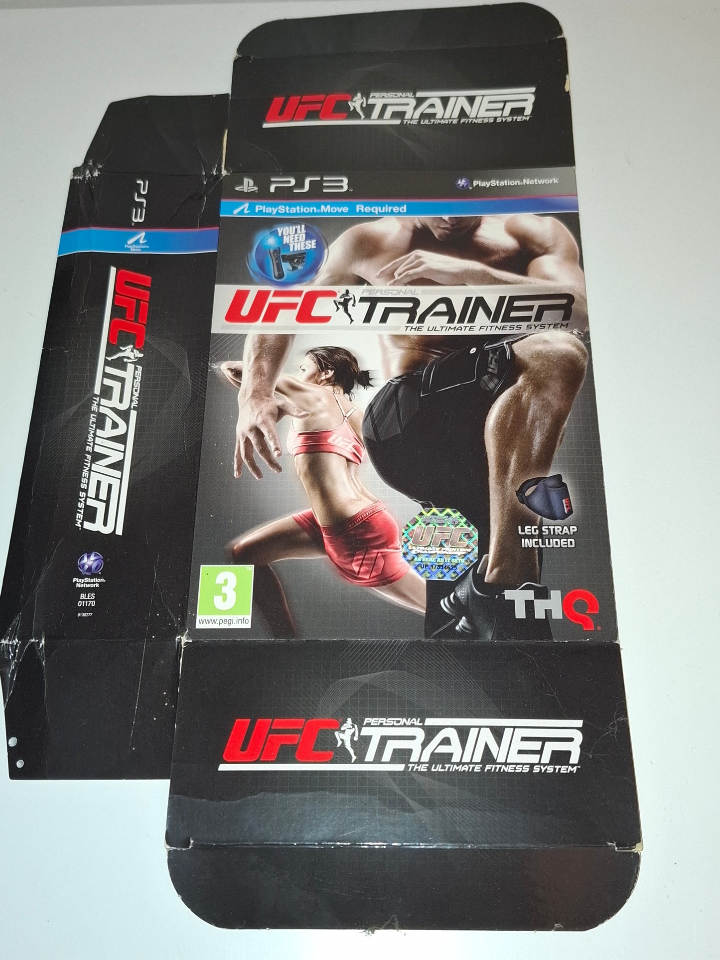 UFC Personal Trainer: Ultimate Fitness System - Sony Playstation 3 / PS3 Game (2011)
