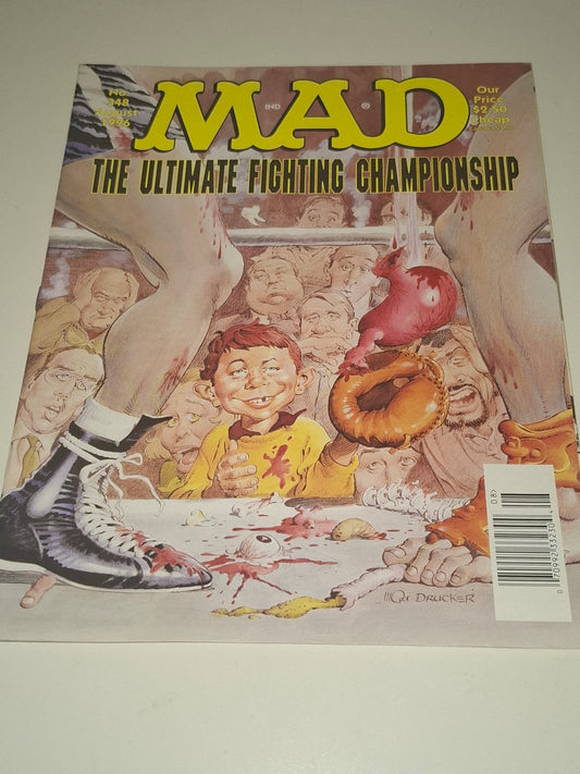 Vintage MAD Magazine #348 - The Ultimate Fighting Championship (1996)