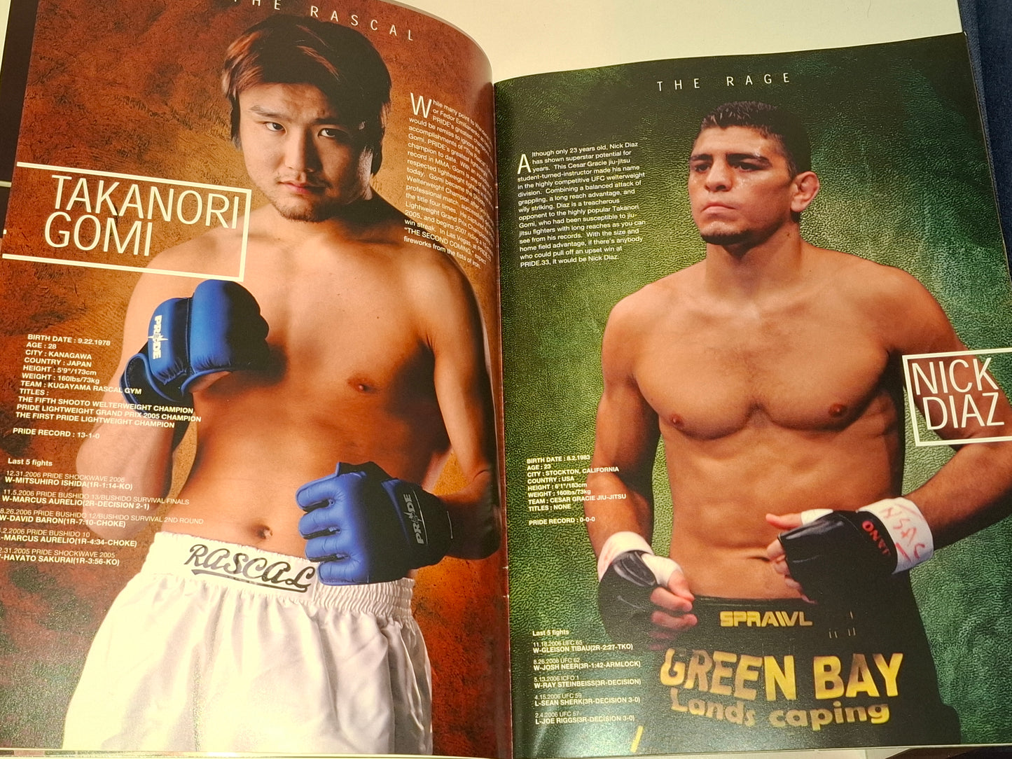 Pride FC 33 The Second Coming (USA) - Dan Henderson Vs Wanderlei Silva (2007) - Official Event Program