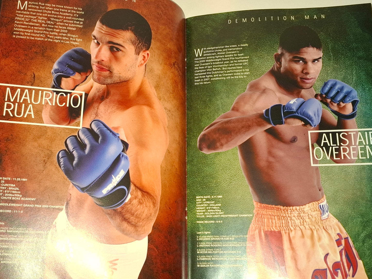 Pride FC 33 The Second Coming (USA) - Dan Henderson Vs Wanderlei Silva (2007) - Official Event Program