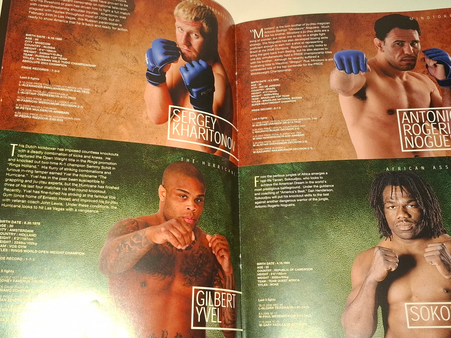 Pride FC 33 The Second Coming (USA) - Dan Henderson Vs Wanderlei Silva (2007) - Official Event Program