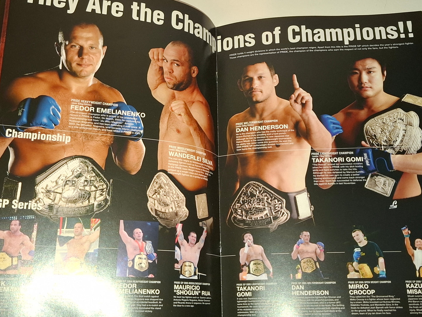 Pride FC 33 The Second Coming (USA) - Dan Henderson Vs Wanderlei Silva (2007) - Official Event Program