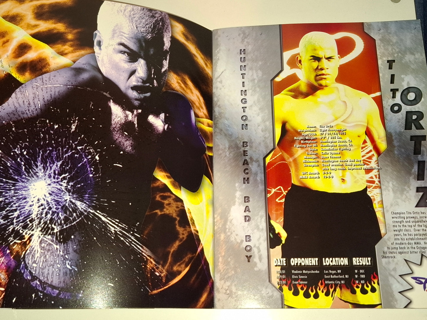 UFC 40: Vendetta - Ken Shamrock Vs Kimo - Official Event Program (2002)