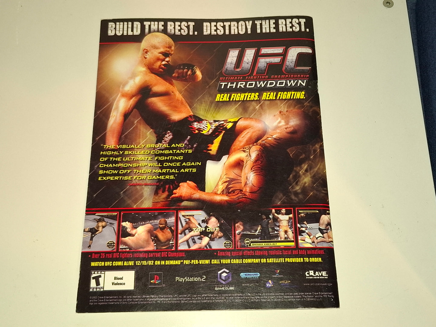 UFC 40: Vendetta - Ken Shamrock Vs Kimo - Official Event Program (2002)