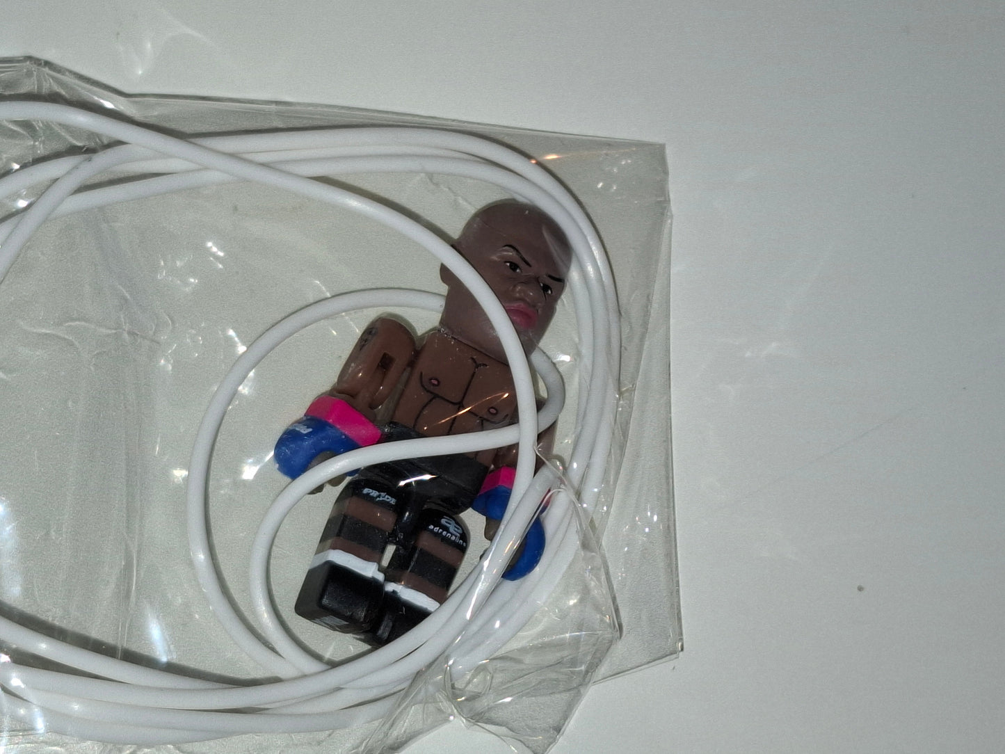 Pride FC Tinibiz Run'A Collectible Minifigure with Ring Piece - GARY GOODRIDGE (2002)