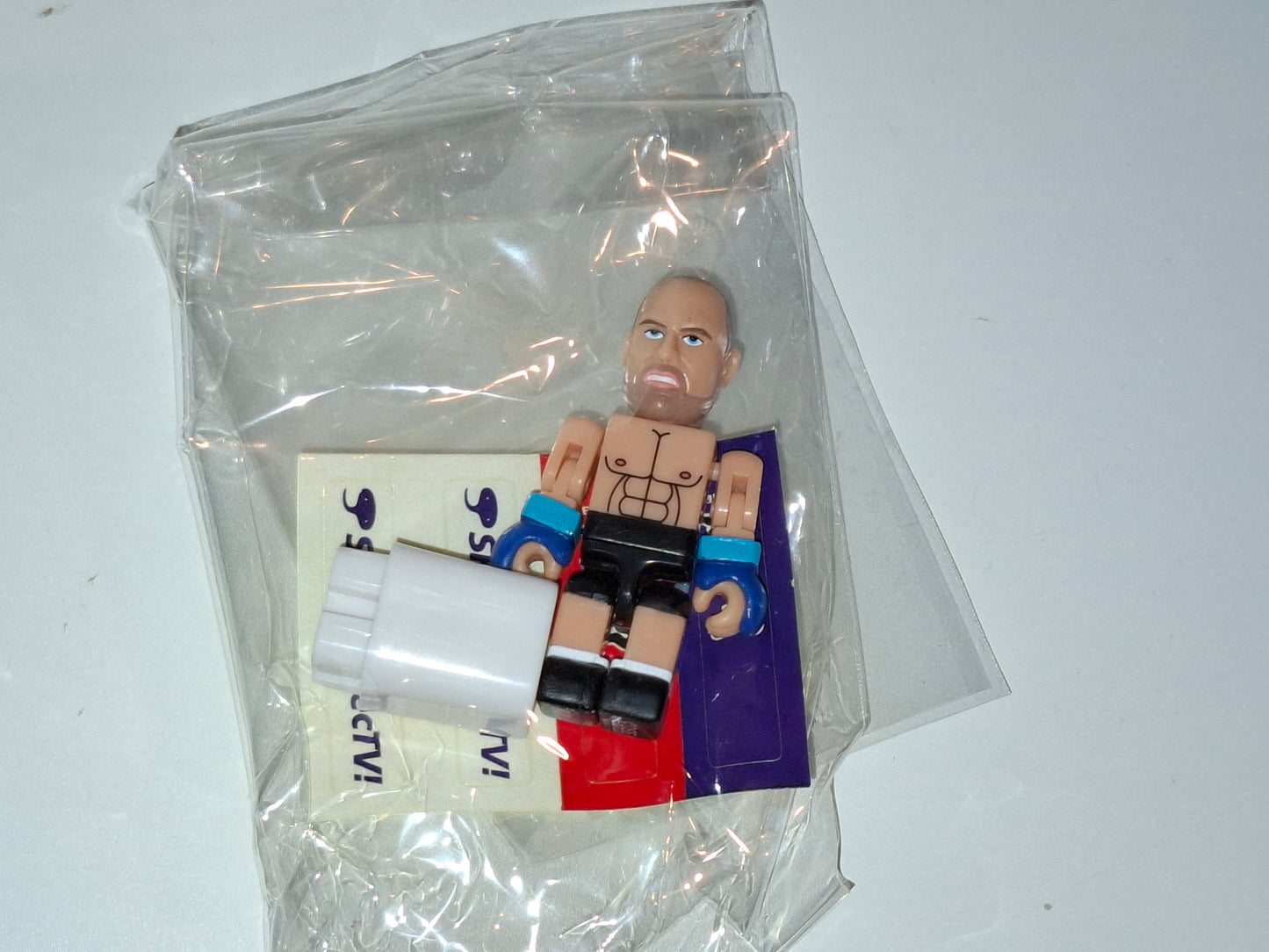 Pride FC Tinibiz Run'A Collectible Minifigure with Ring Piece - WANDERLEI SILVA (2002)