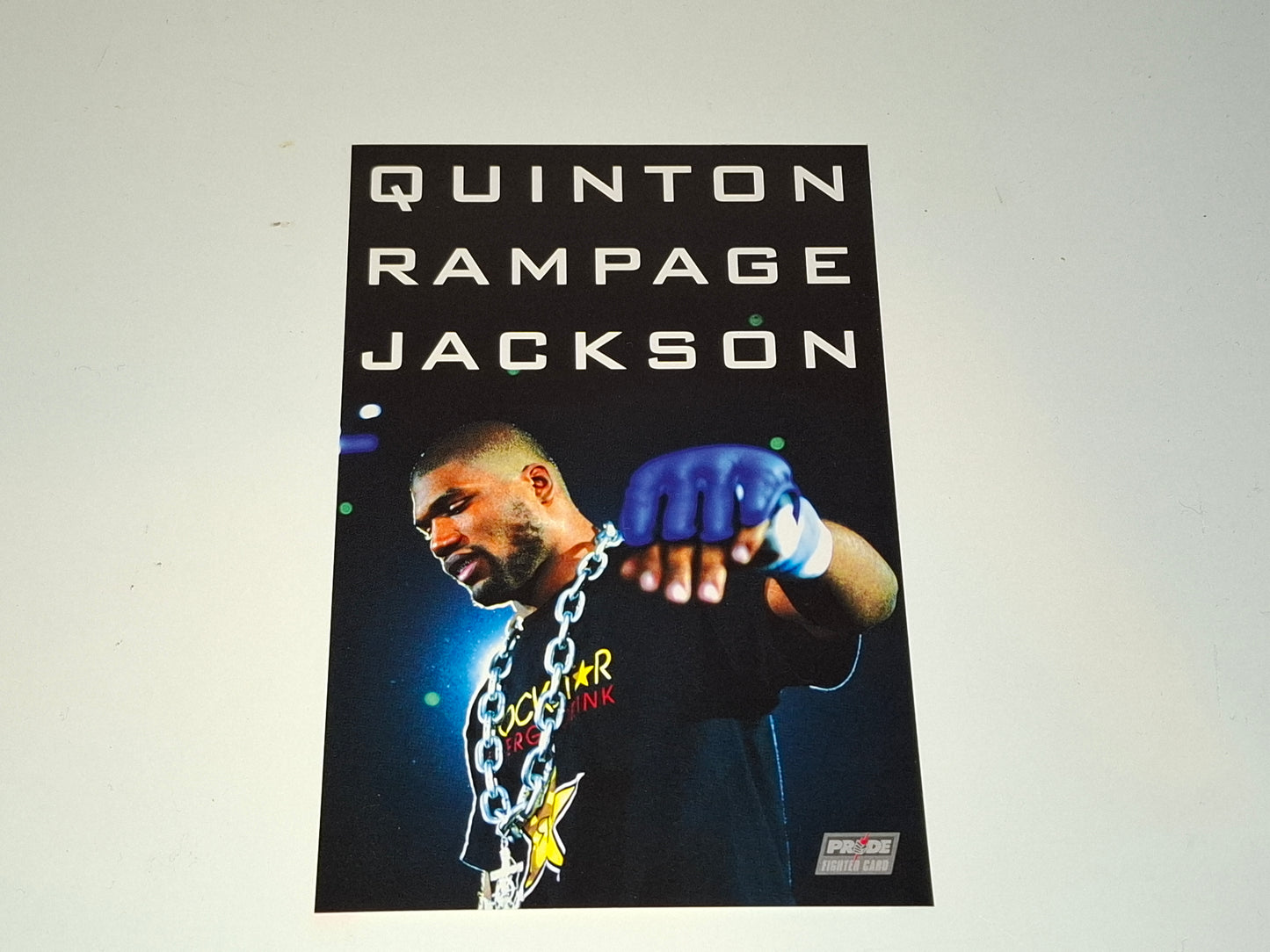 PRIDE Fighting Championship Otoko Matsuri 2004 Collectable Postcard - Rampage Jackson