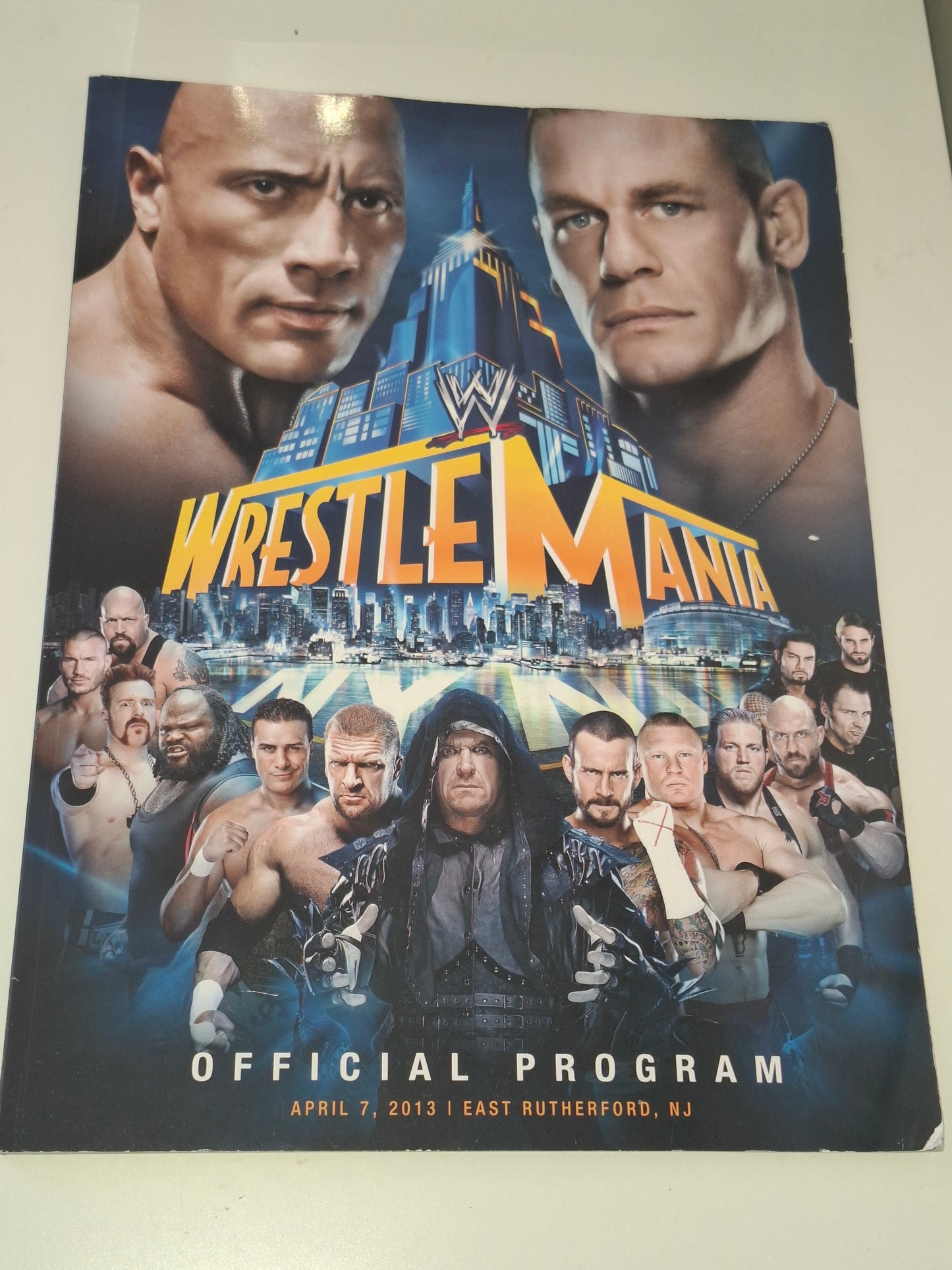 WWF / WWE Wrestling - Wrestlemania 29 - Official Event Program (2013)