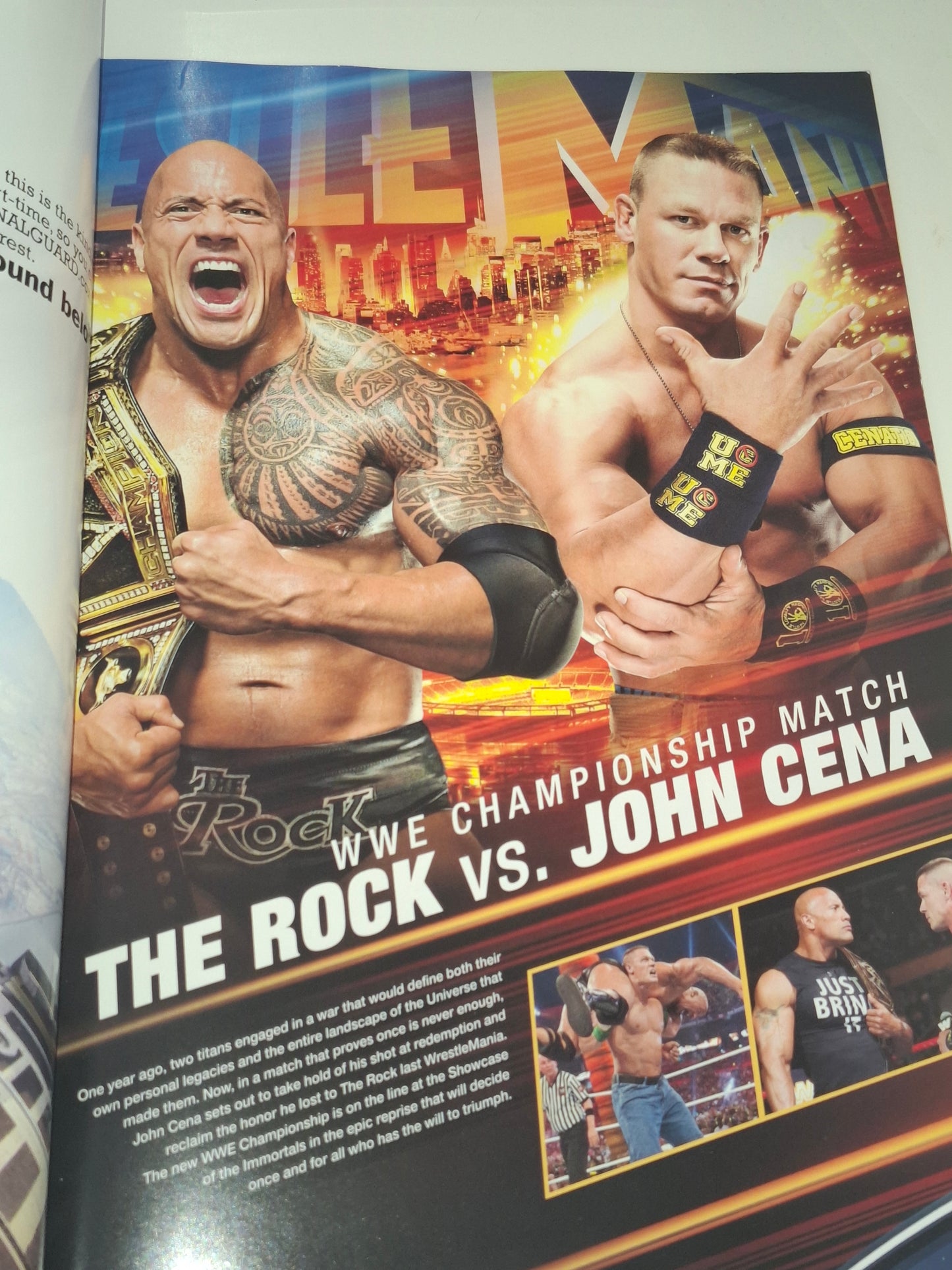 WWF / WWE Wrestling - Wrestlemania 29 - Official Event Program (2013)