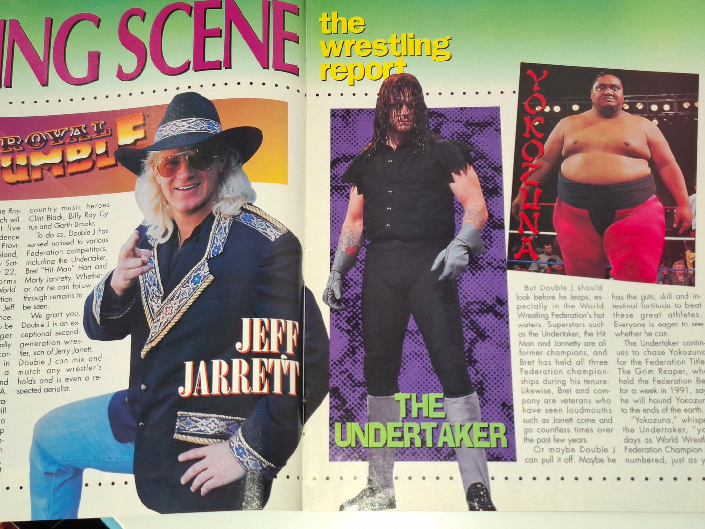 WWF Wrestling - Royal Rumble 94 - Official Event Program (1994)