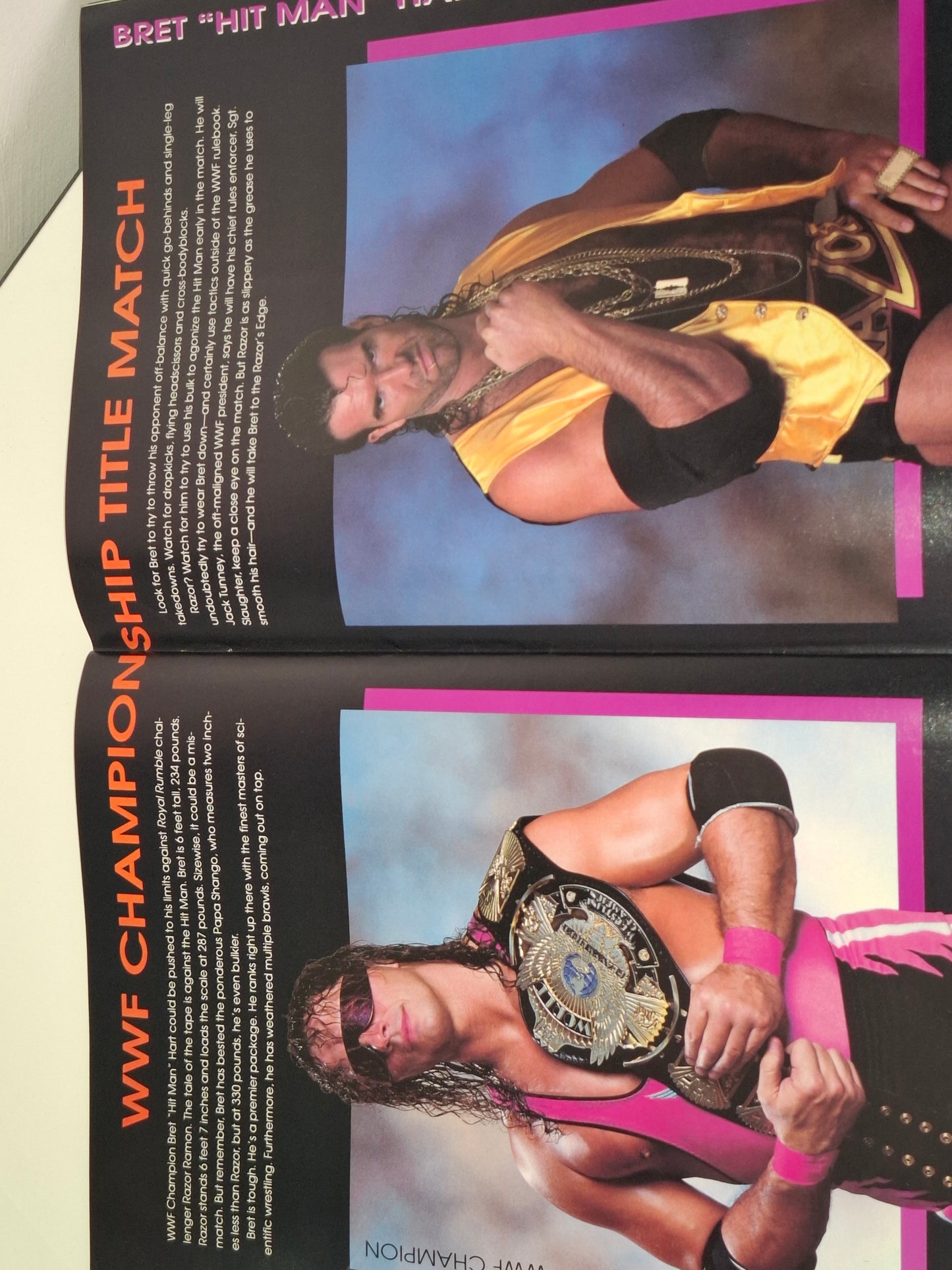 WWF Wrestling - Royal Rumble 93 - Official Event Program (1993)