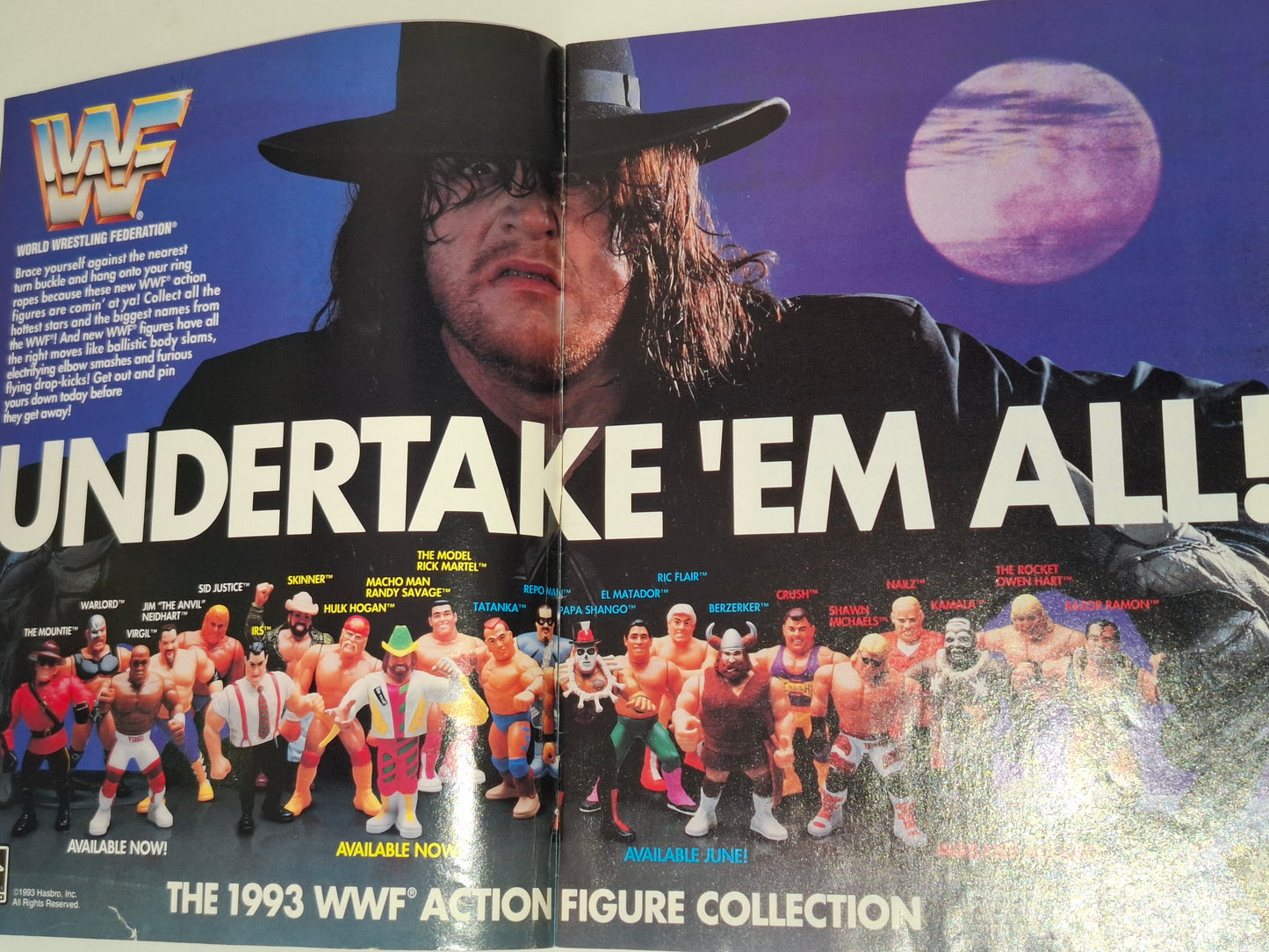 WWF Wrestling - SummerSlam 93 - Official Event Program (1993)