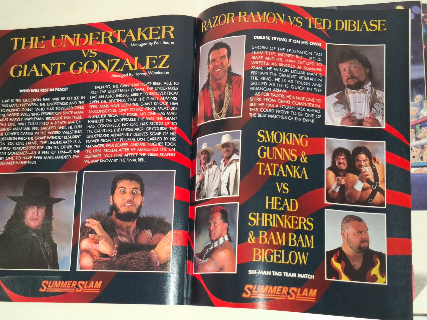 WWF Wrestling - SummerSlam 93 - Official Event Program (1993)