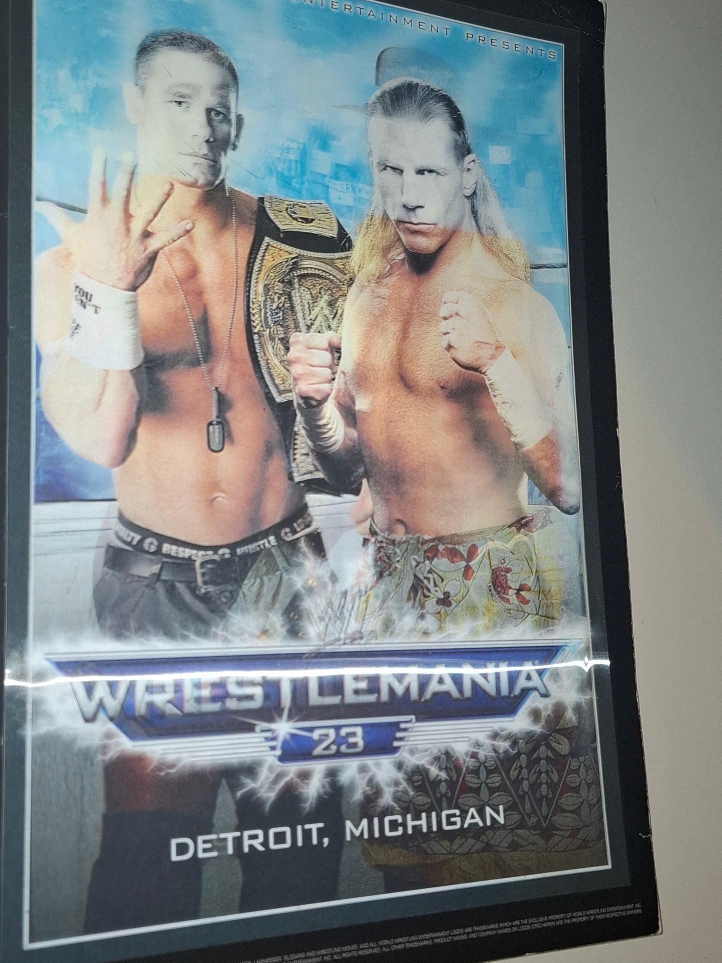 WWF / WWE Wrestling - Wrestlemania 23 - Official Event Program (2007)