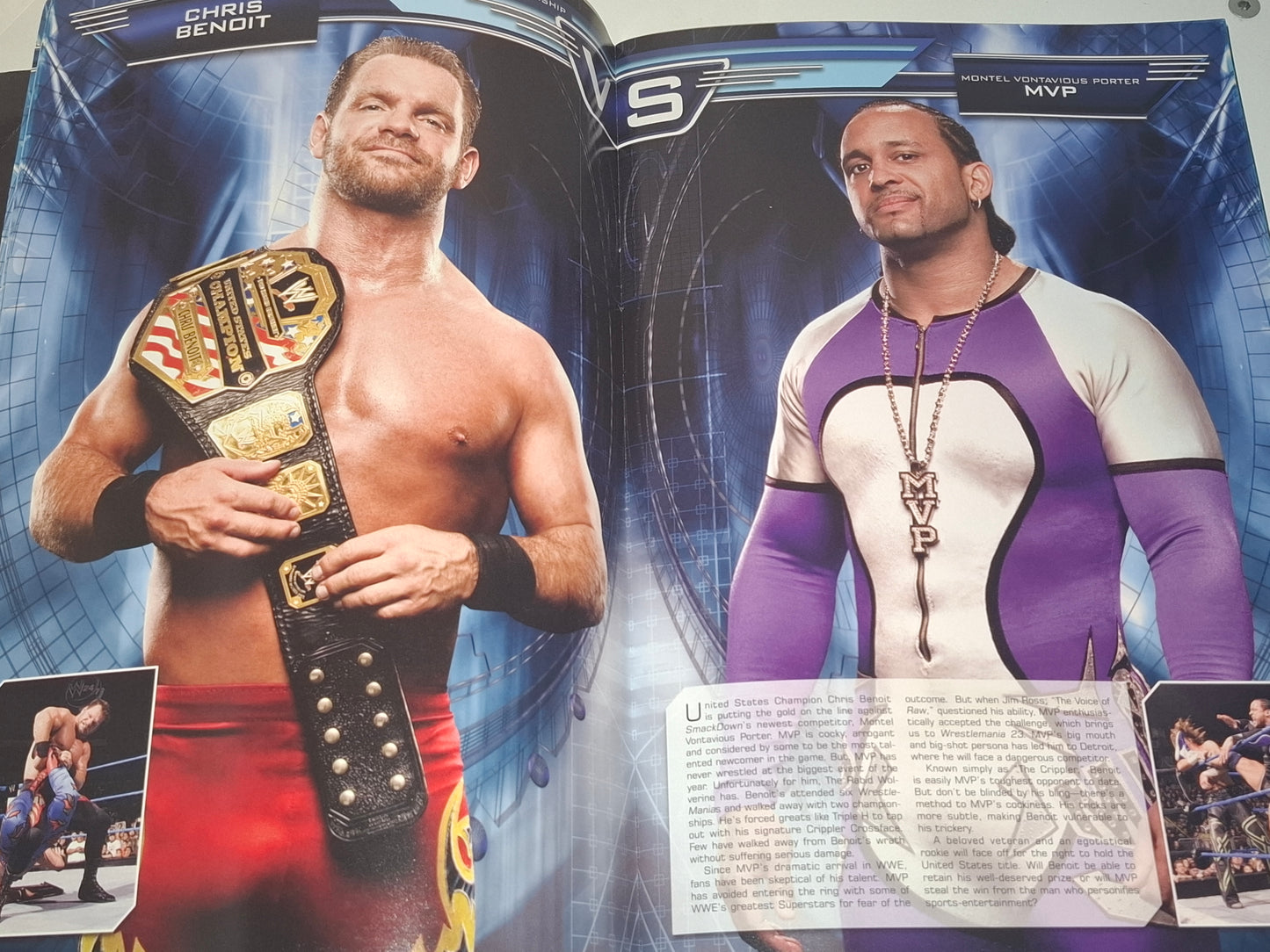 WWF / WWE Wrestling - Wrestlemania 23 - Official Event Program (2007)