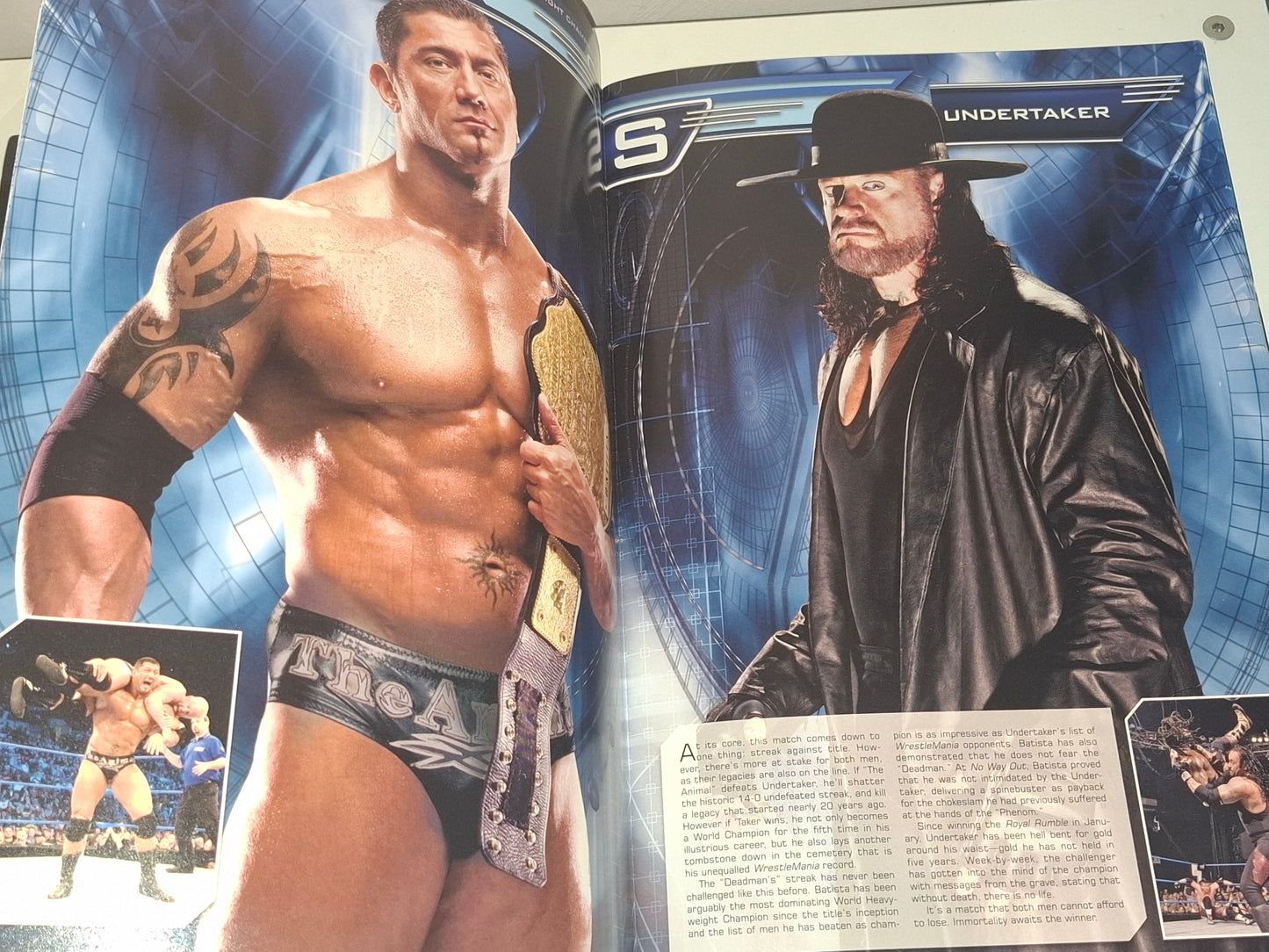 WWF / WWE Wrestling - Wrestlemania 23 - Official Event Program (2007)